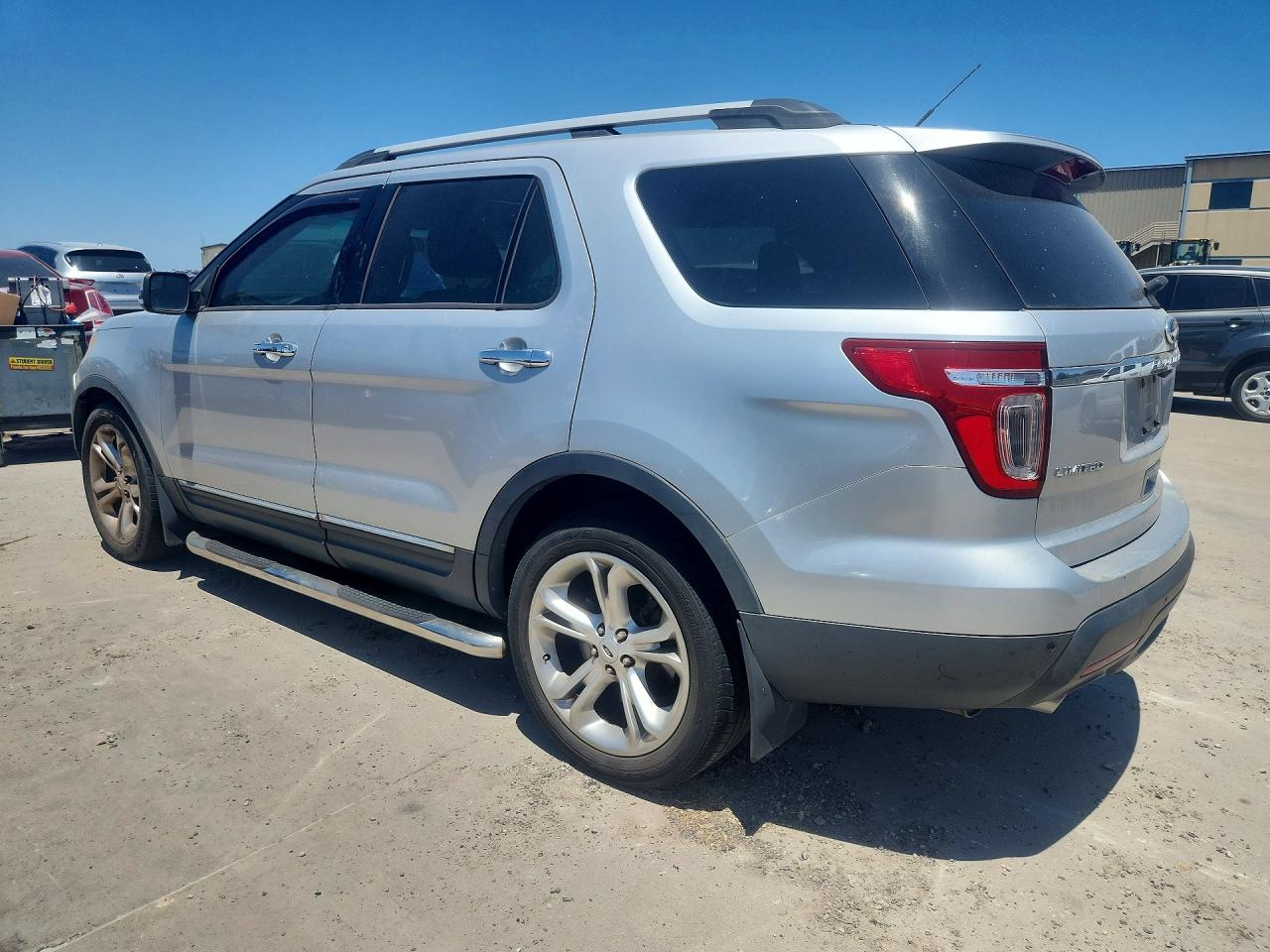 2015 Ford Explorer Limited Silver vin: 1FM5K7F87FGC06773
