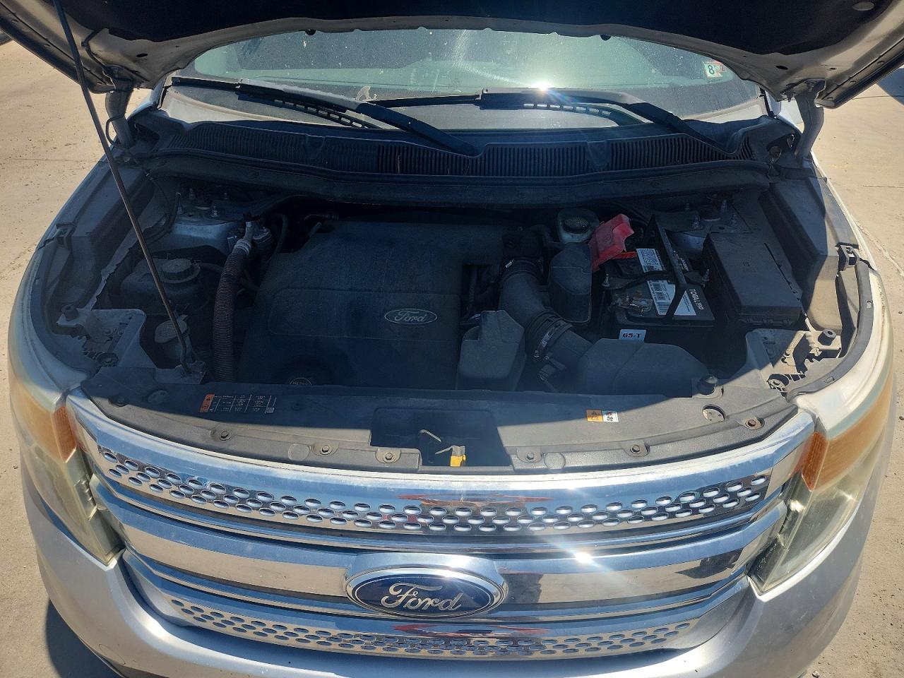 2015 Ford Explorer Limited Silver vin: 1FM5K7F87FGC06773