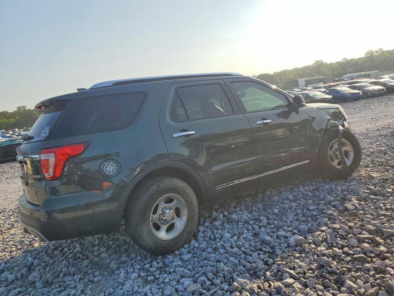 2016 Ford Explorer Limited Green vin: 1FM5K7F87GGC98078