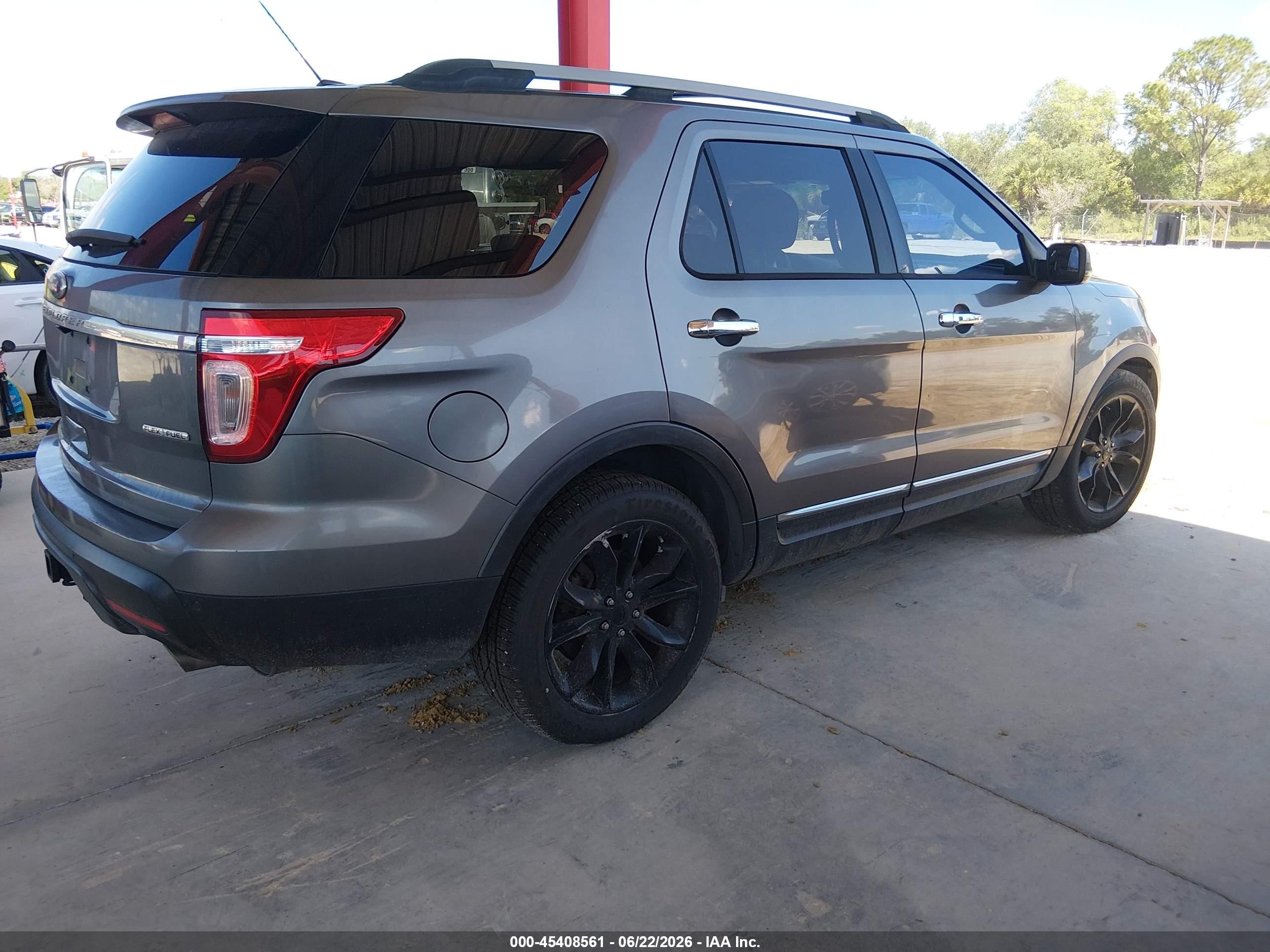 2013 Ford Explorer Limited Gray vin: 1FM5K7F88DGA10600