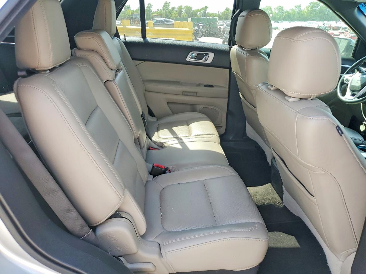 2013 Ford Explorer Limited Silver vin: 1FM5K7F88DGA30233
