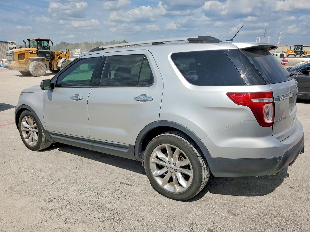 2013 Ford Explorer Limited Silver vin: 1FM5K7F88DGA30233