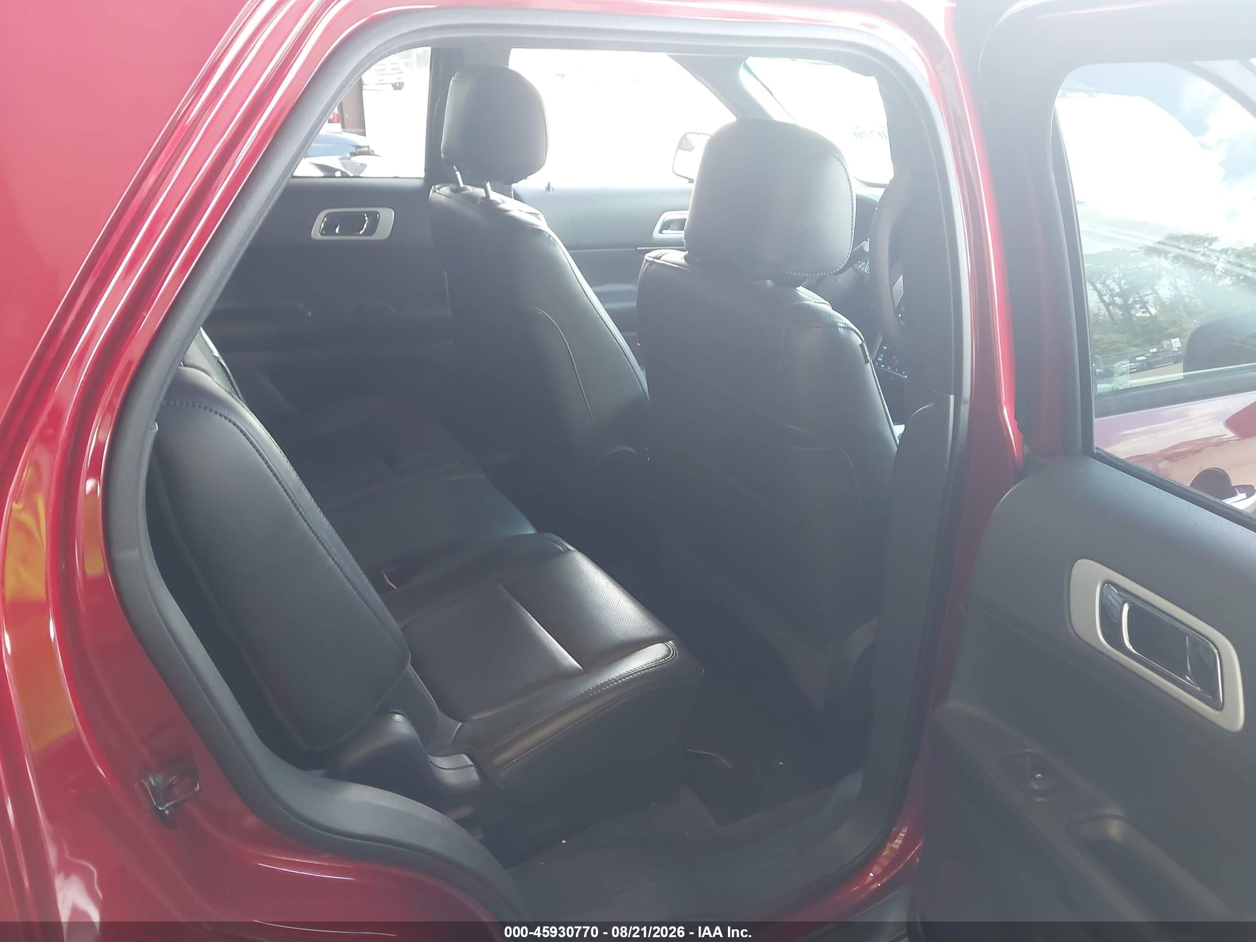 2013 Ford Explorer Limited Burgundy vin: 1FM5K7F88DGA53351