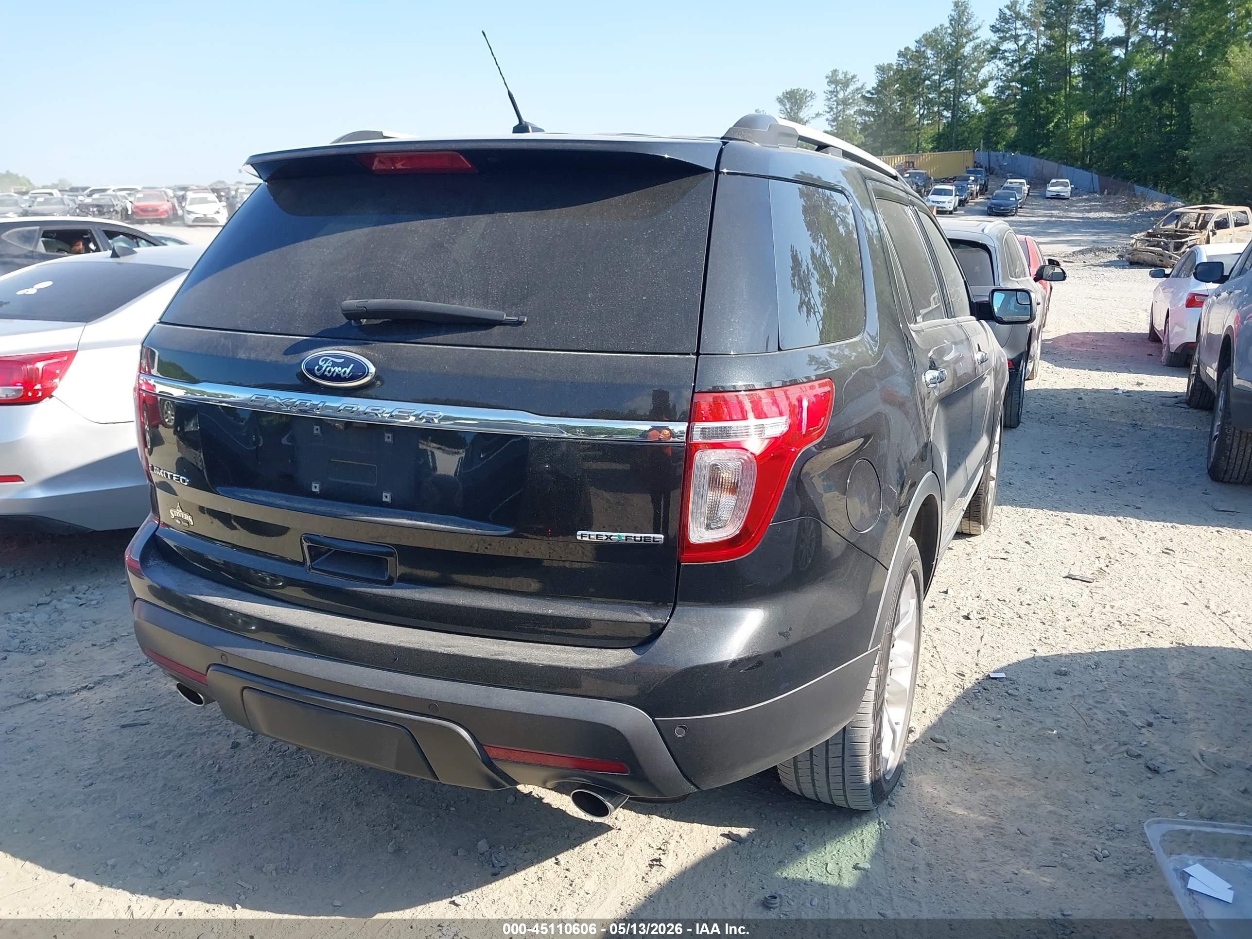 2013 Ford Explorer Limited Black vin: 1FM5K7F88DGB51425