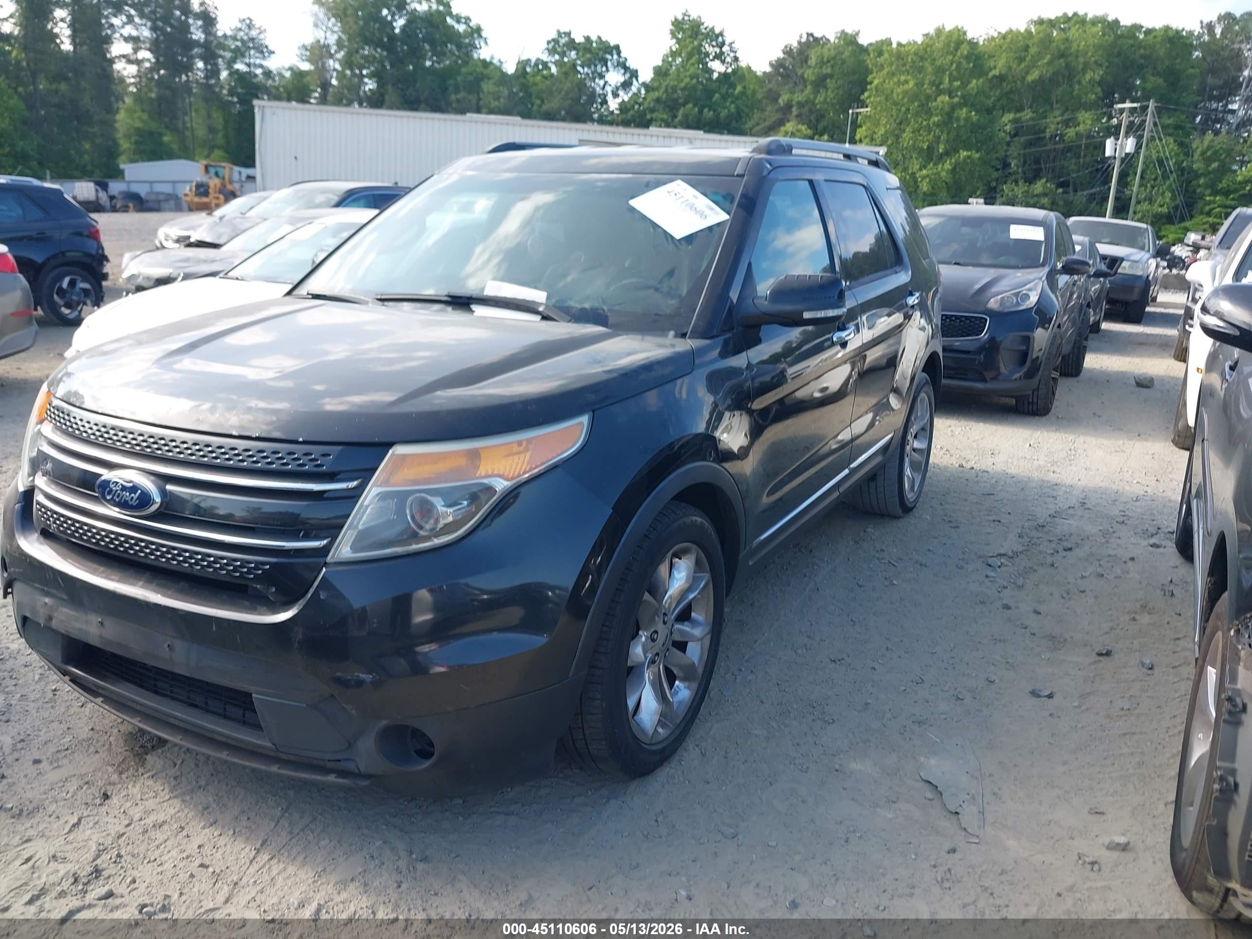 2013 Ford Explorer Limited Black vin: 1FM5K7F88DGB51425