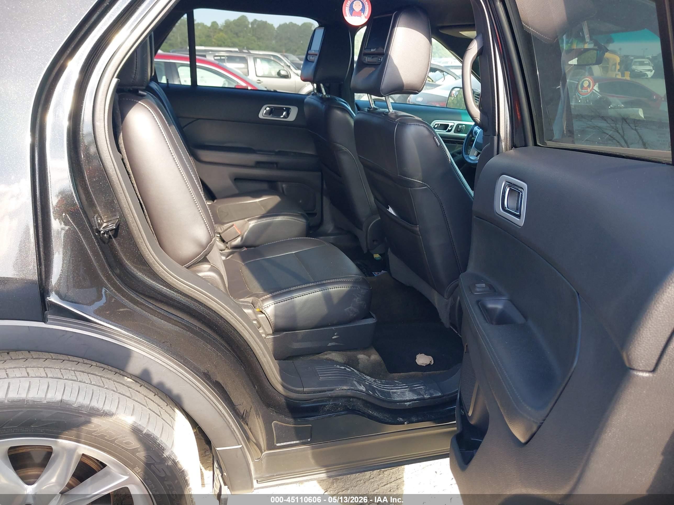 2013 Ford Explorer Limited Black vin: 1FM5K7F88DGB51425