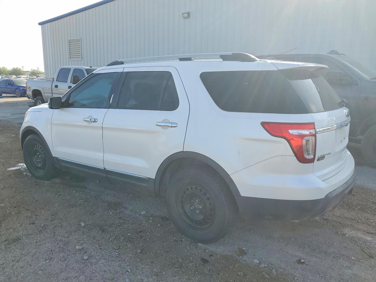 2013 Ford Explorer Limited White vin: 1FM5K7F88DGC33963