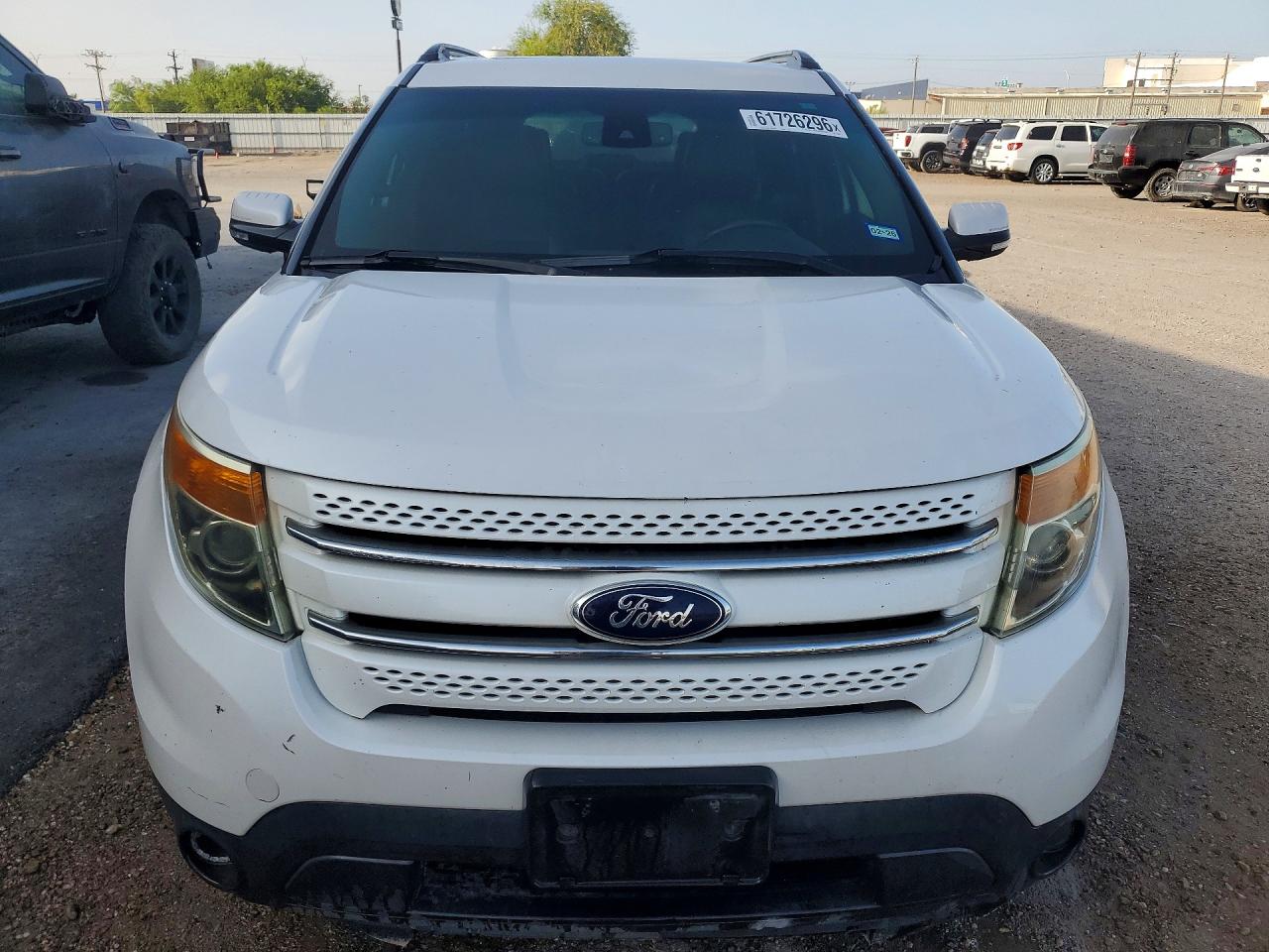 2013 Ford Explorer Limited White vin: 1FM5K7F88DGC33963