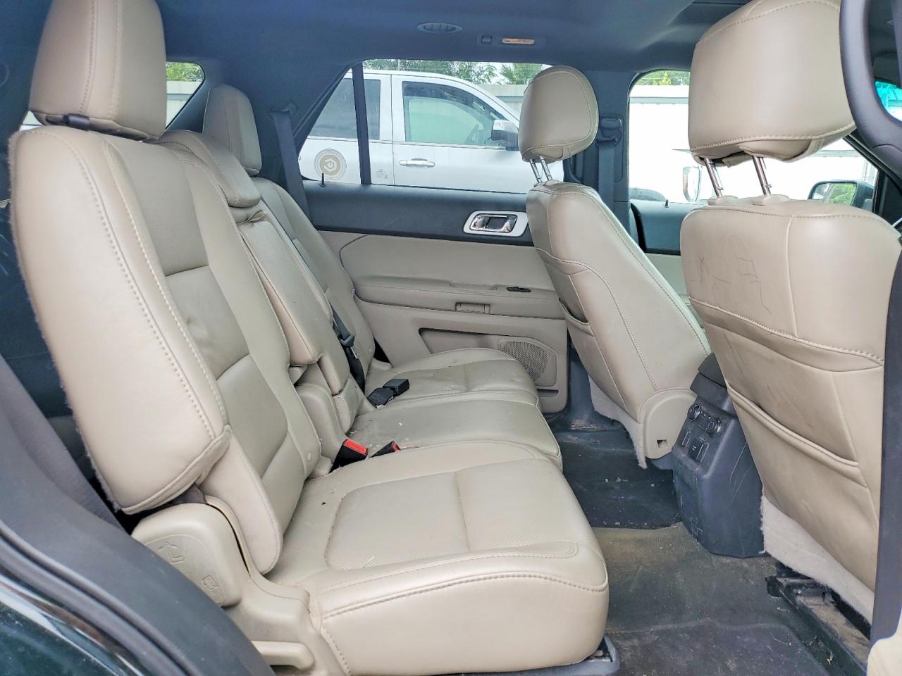 2013 Ford Explorer Limited Green vin: 1FM5K7F88DGC44395