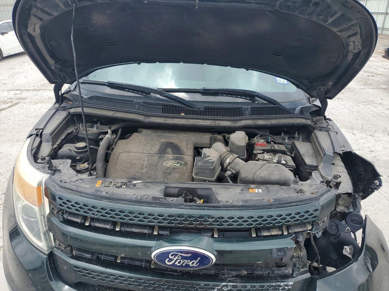 2013 Ford Explorer Limited Green vin: 1FM5K7F88DGC44395