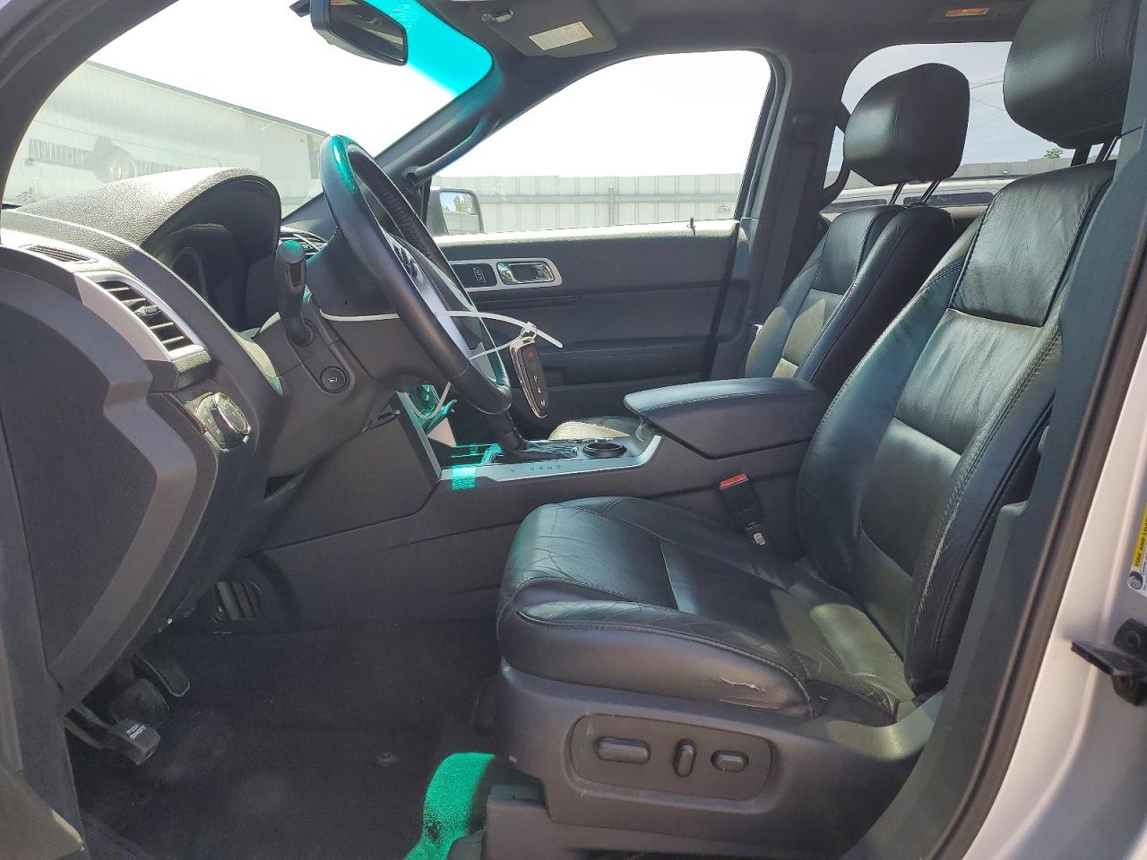 2014 Ford Explorer Limited Silver vin: 1FM5K7F88EGA64626