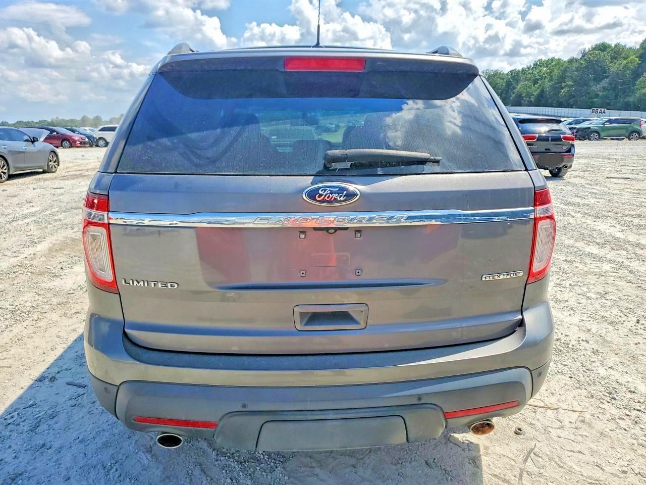 2014 Ford Explorer Limited Серый vin: 1FM5K7F88EGC09910