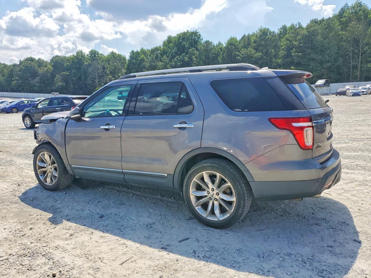 2014 Ford Explorer Limited Серый vin: 1FM5K7F88EGC09910