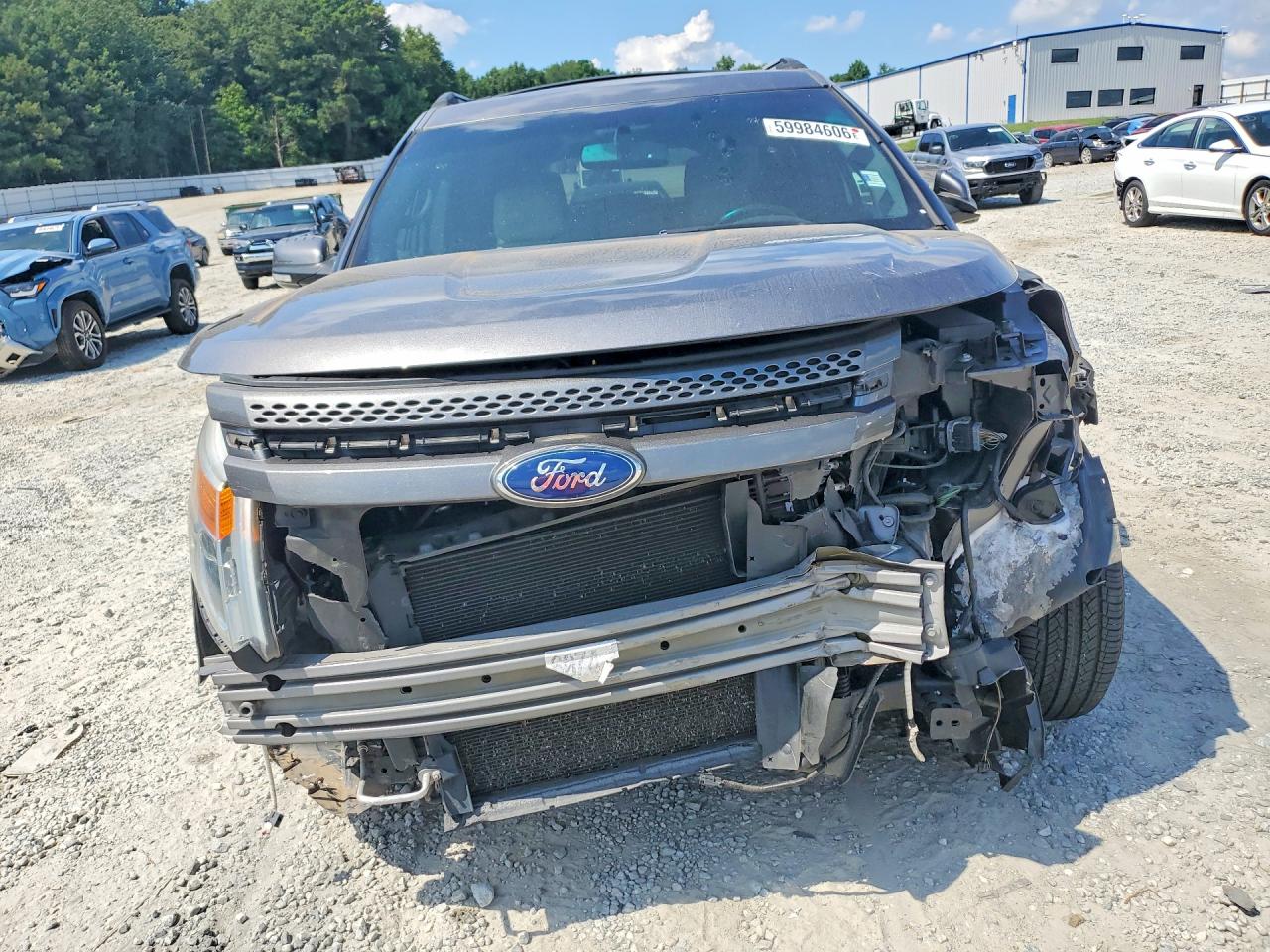 2014 Ford Explorer Limited Серый vin: 1FM5K7F88EGC09910