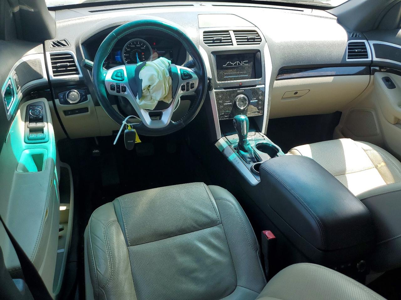 2014 Ford Explorer Limited Серый vin: 1FM5K7F88EGC09910