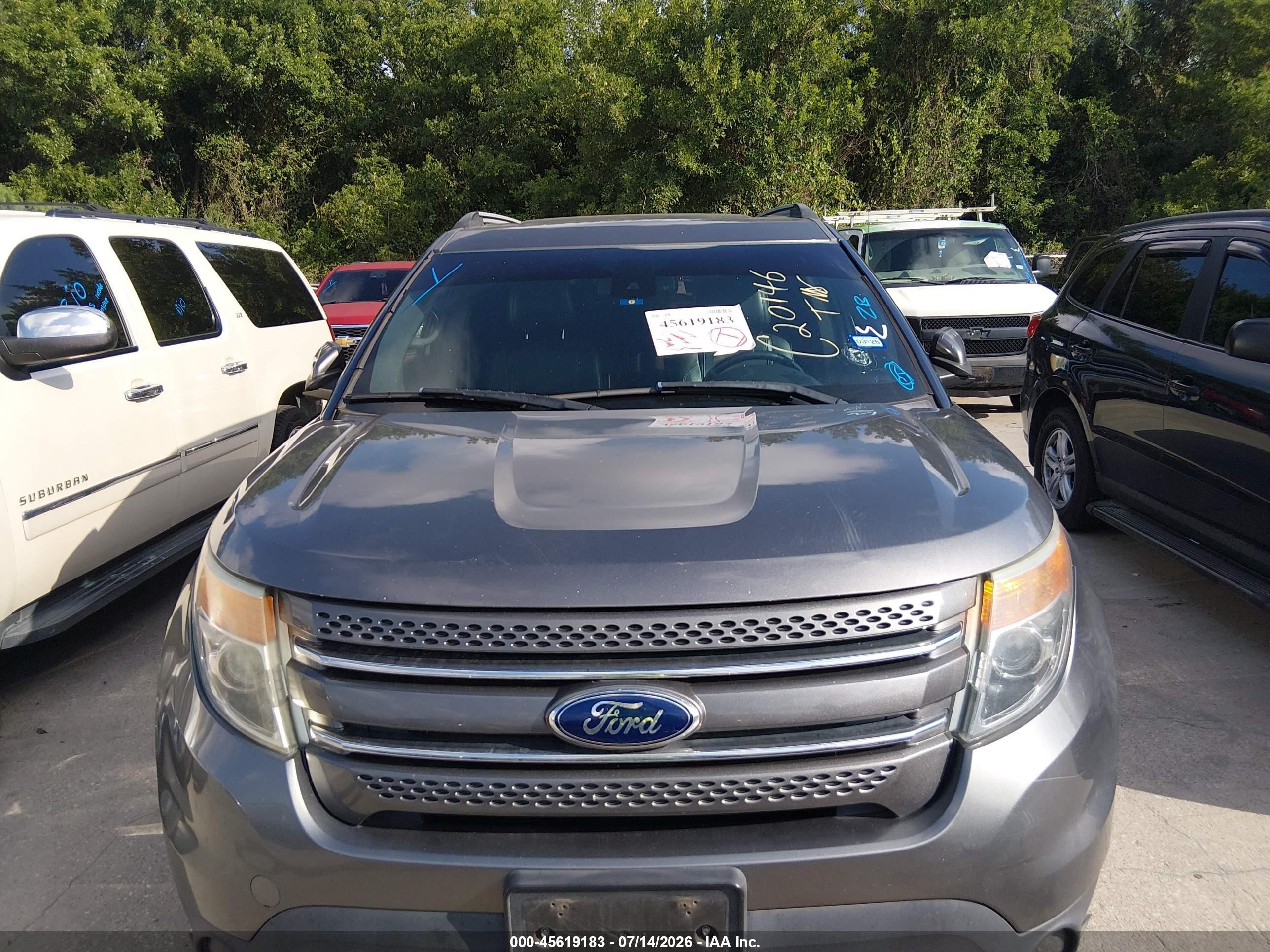 2014 Ford Explorer Limited Gray vin: 1FM5K7F88EGC20146