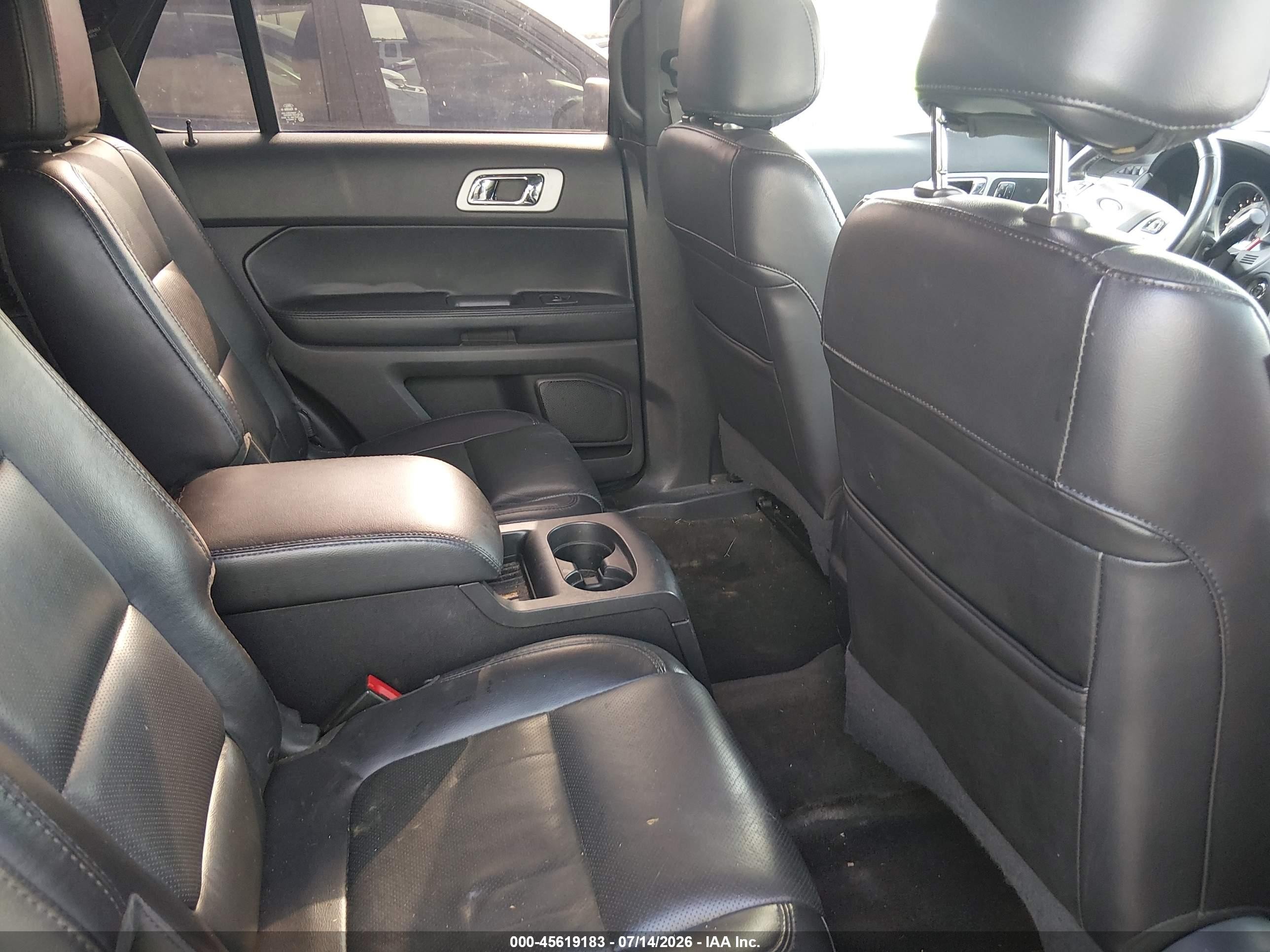 2014 Ford Explorer Limited Gray vin: 1FM5K7F88EGC20146