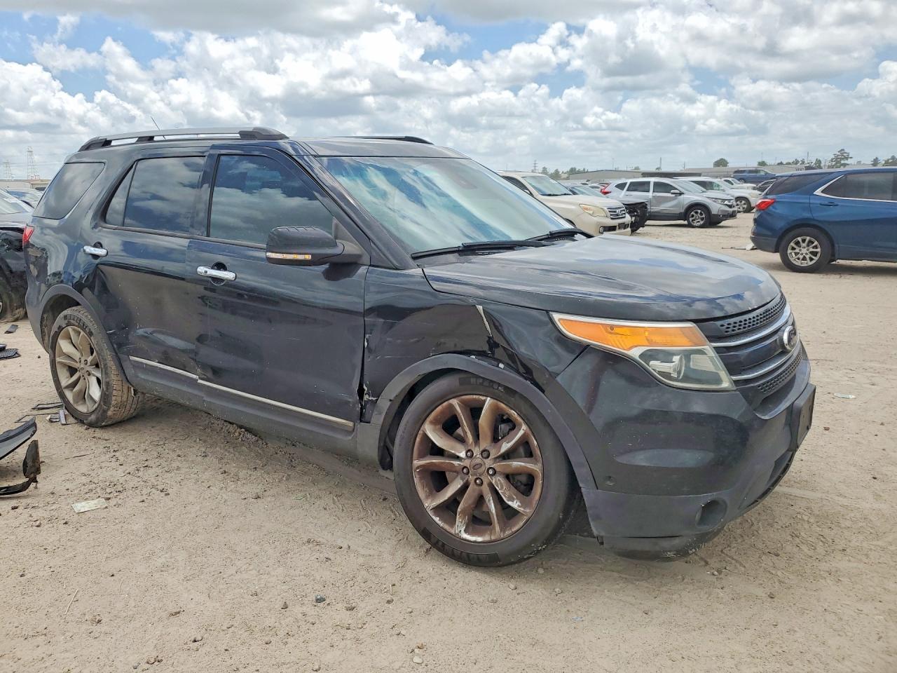 2014 Ford Explorer Limited Черный vin: 1FM5K7F88EGC22303