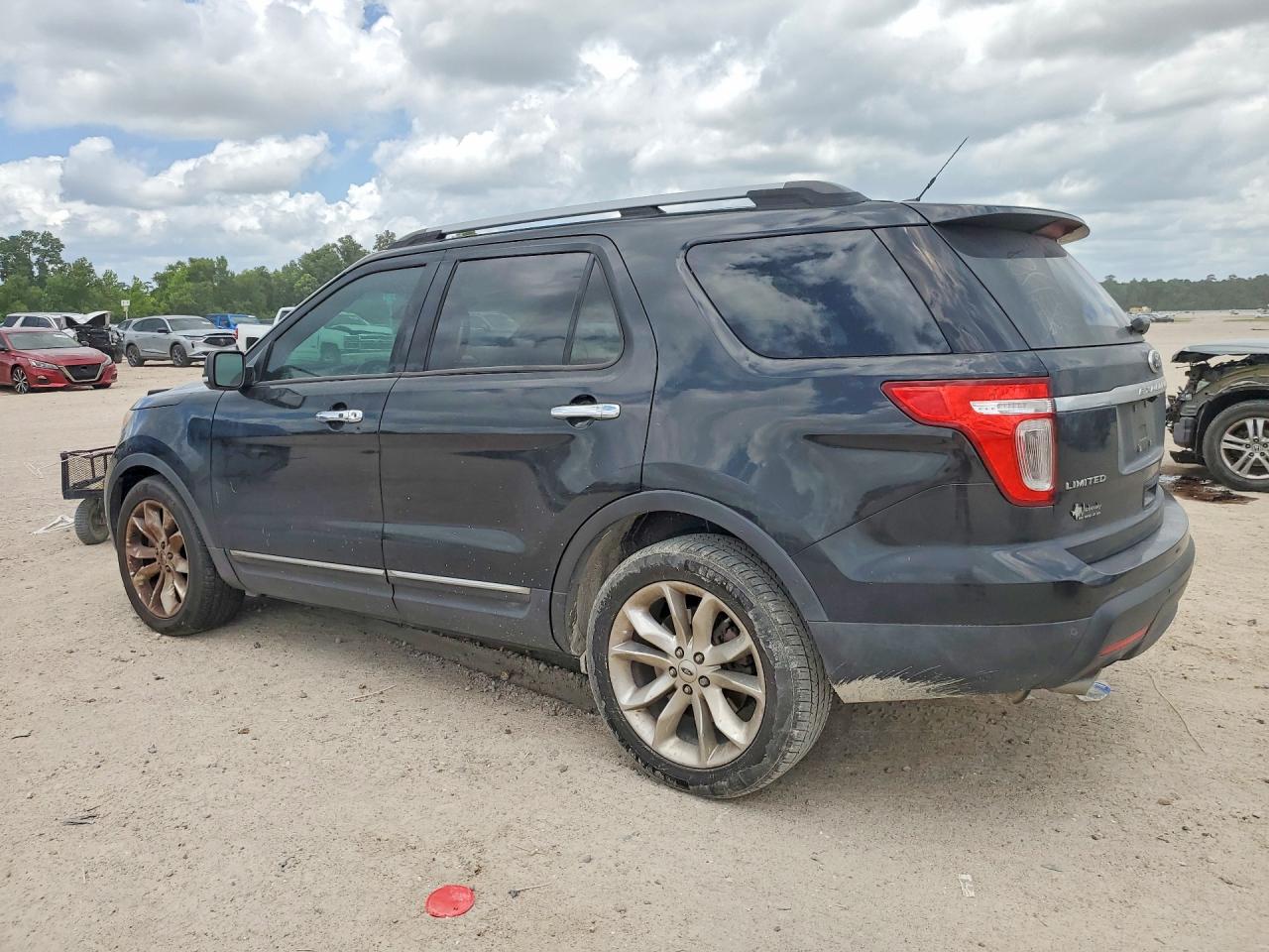 2014 Ford Explorer Limited Черный vin: 1FM5K7F88EGC22303
