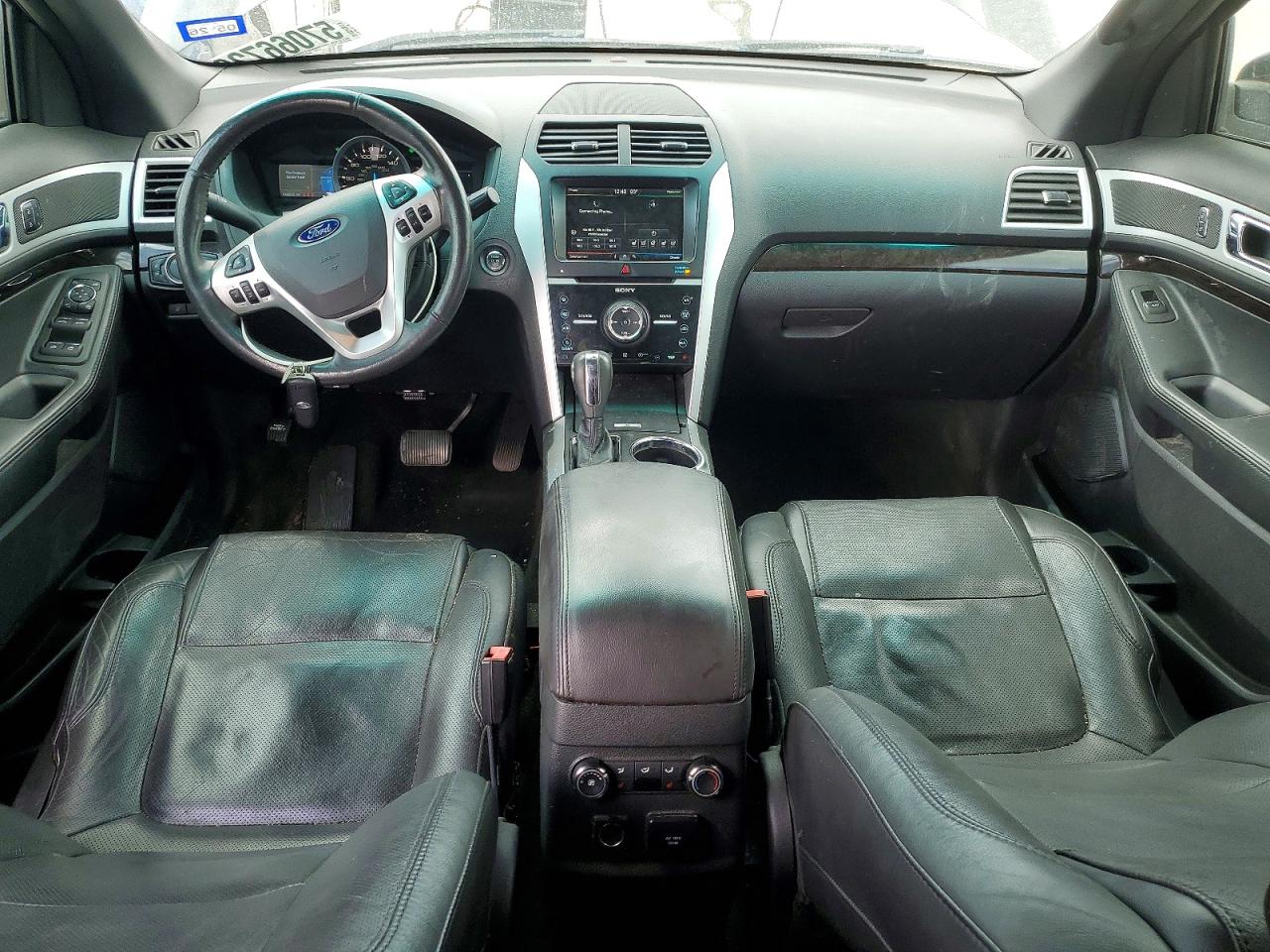 2014 Ford Explorer Limited Черный vin: 1FM5K7F88EGC22303