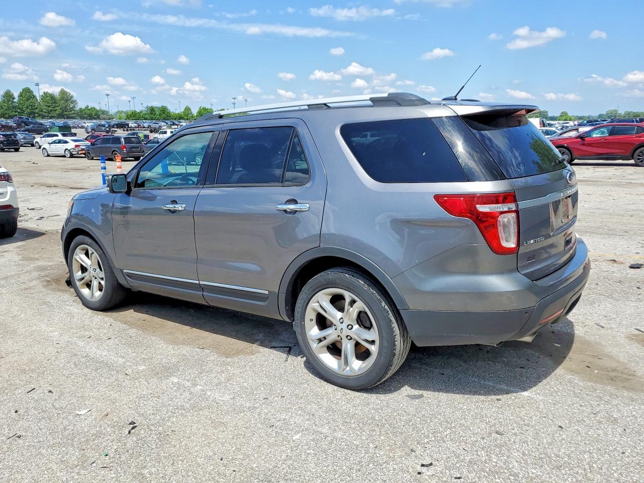 2014 Ford Explorer Limited Серый vin: 1FM5K7F88EGC25024