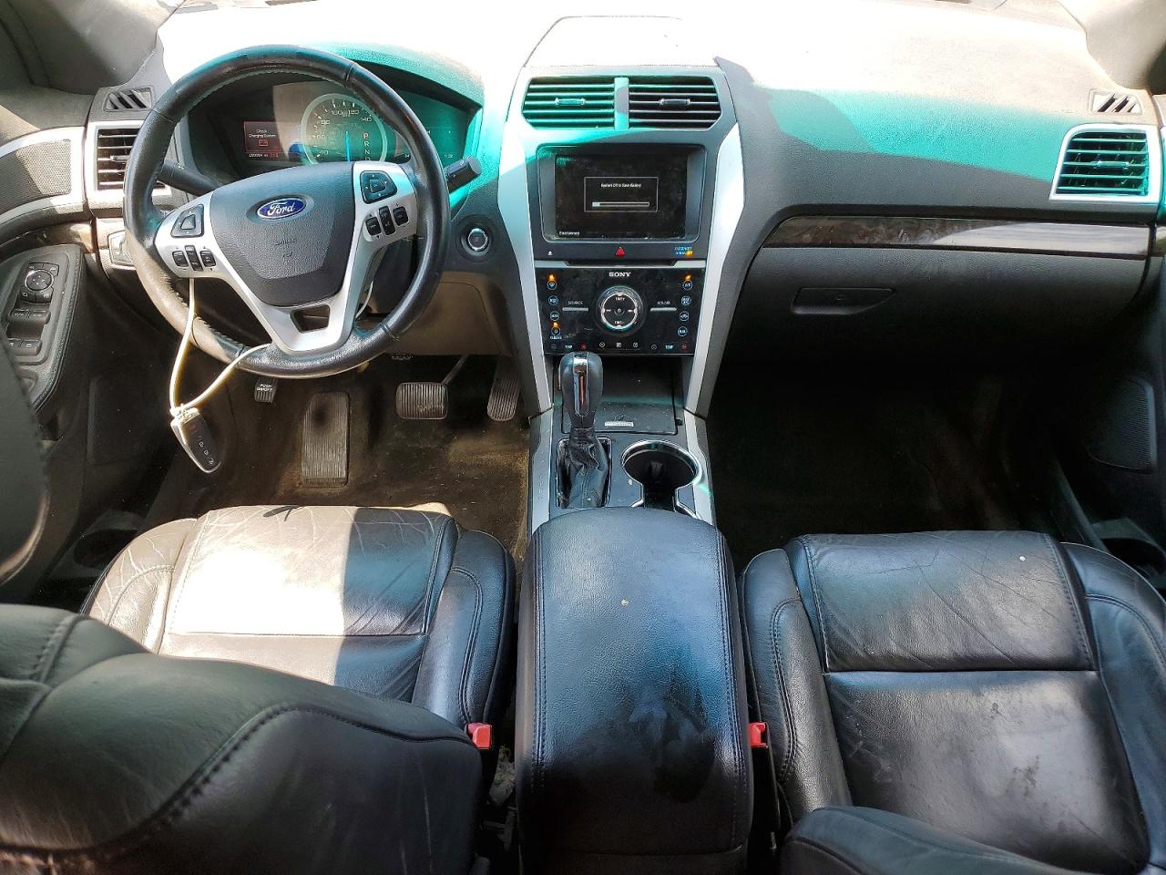 2014 Ford Explorer Limited Серый vin: 1FM5K7F88EGC25024
