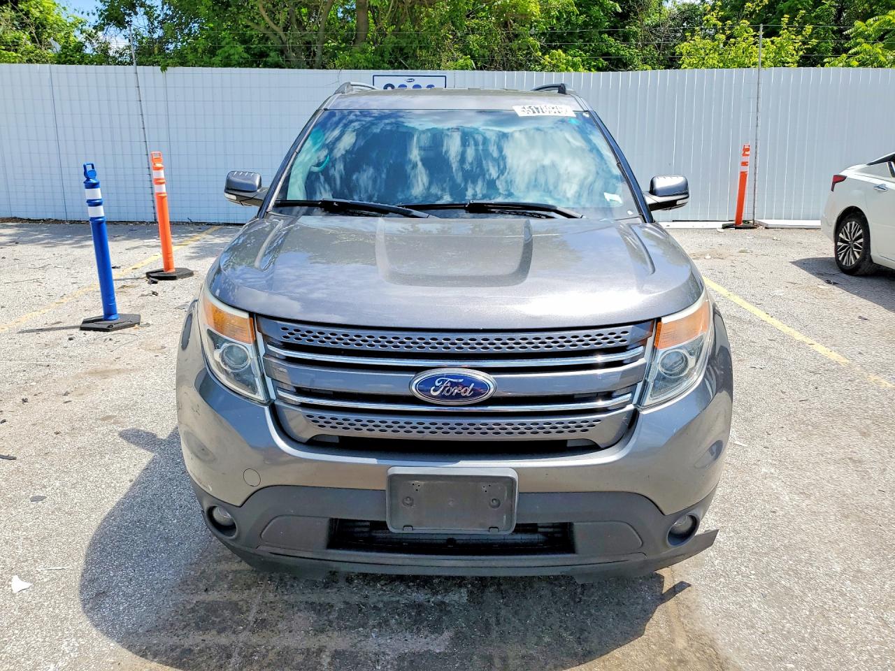 2014 Ford Explorer Limited Серый vin: 1FM5K7F88EGC25024