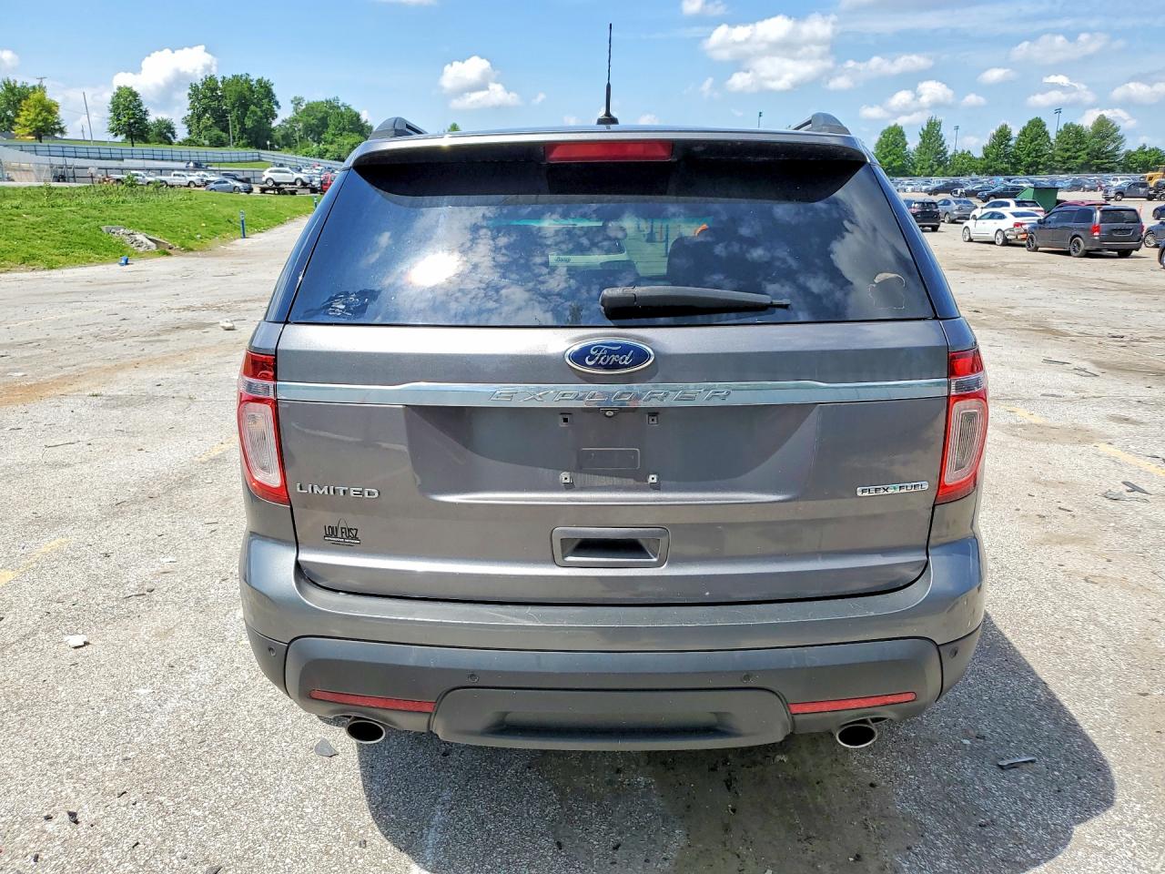 2014 Ford Explorer Limited Серый vin: 1FM5K7F88EGC25024