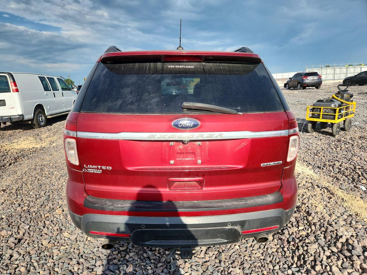 2014 Ford Explorer Limited Burgundy vin: 1FM5K7F88EGC46973