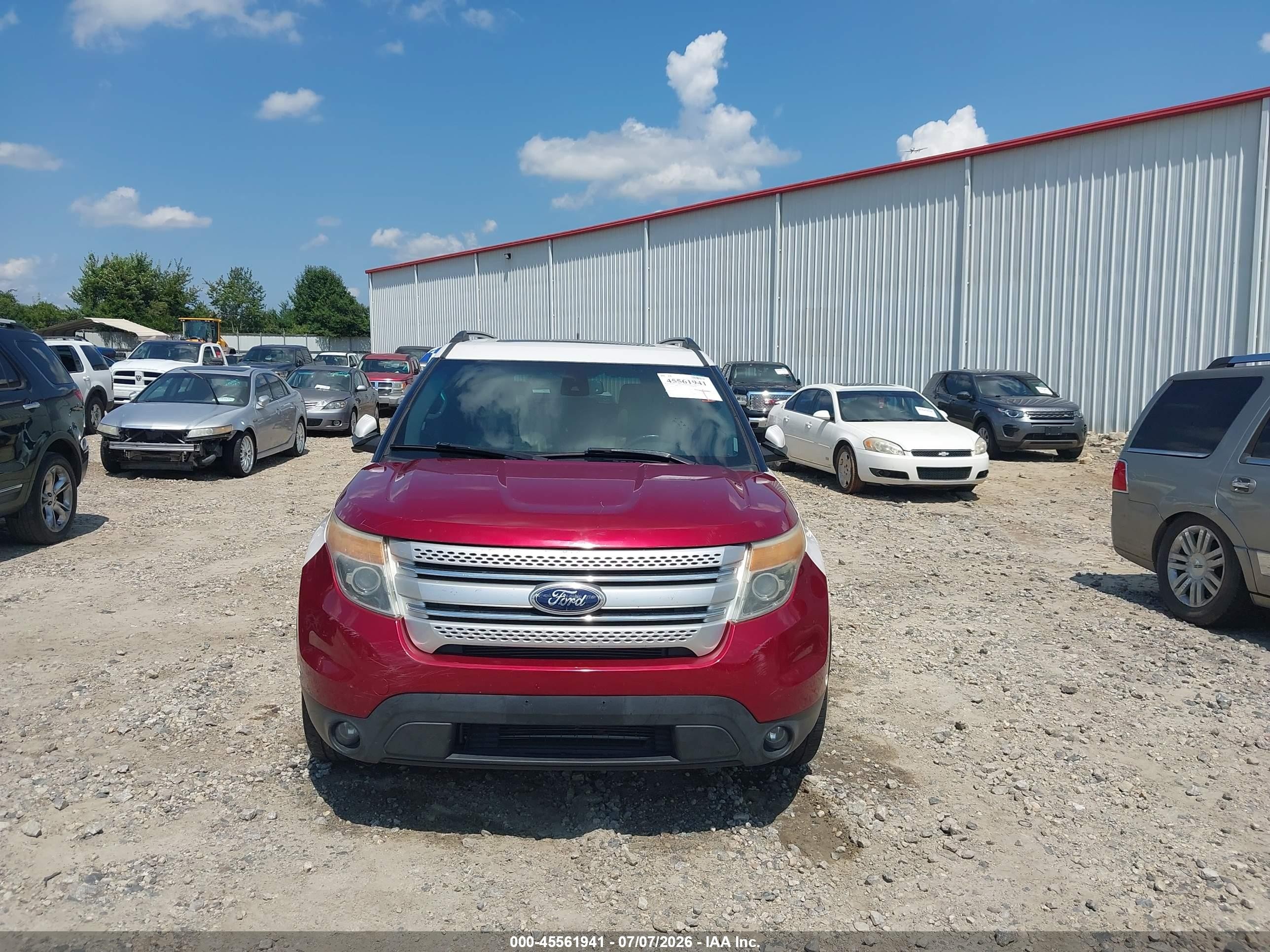 2015 Ford Explorer Limited White vin: 1FM5K7F88FGA17730