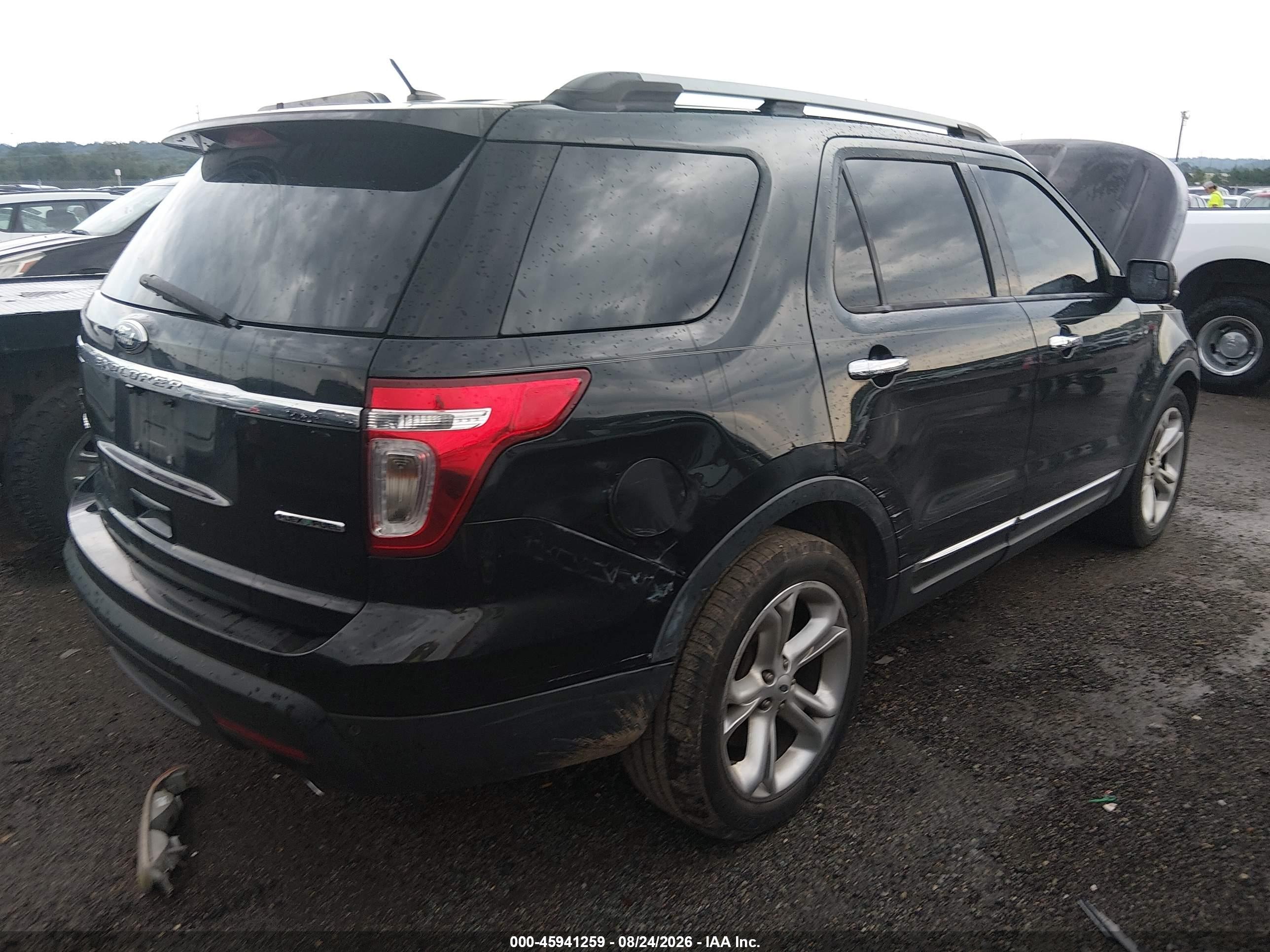 2015 Ford Explorer Limited Black vin: 1FM5K7F88FGA66832