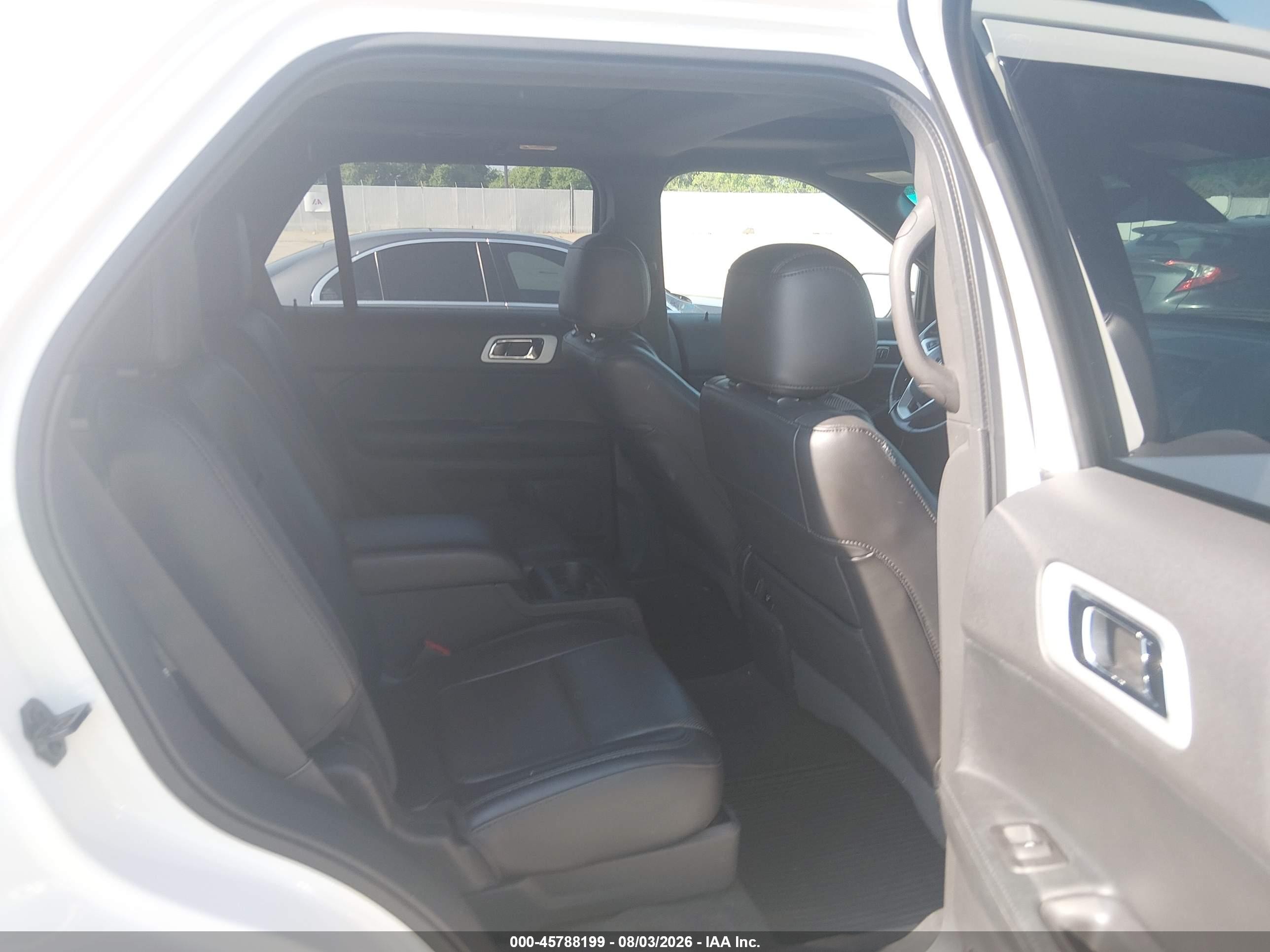 2013 Ford Explorer Limited White vin: 1FM5K7F89DGA11805