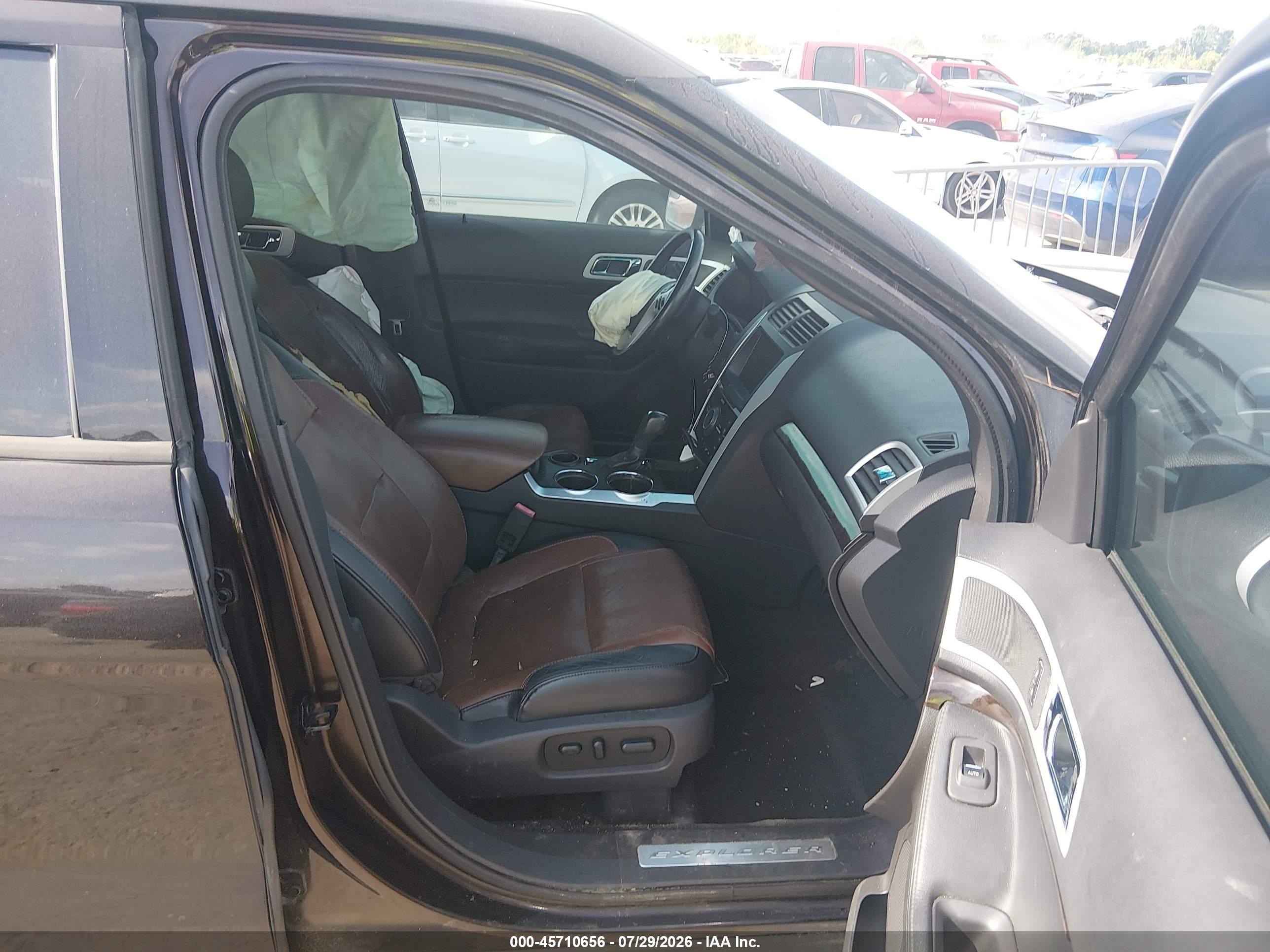 2013 Ford Explorer Limited Black vin: 1FM5K7F89DGA17328