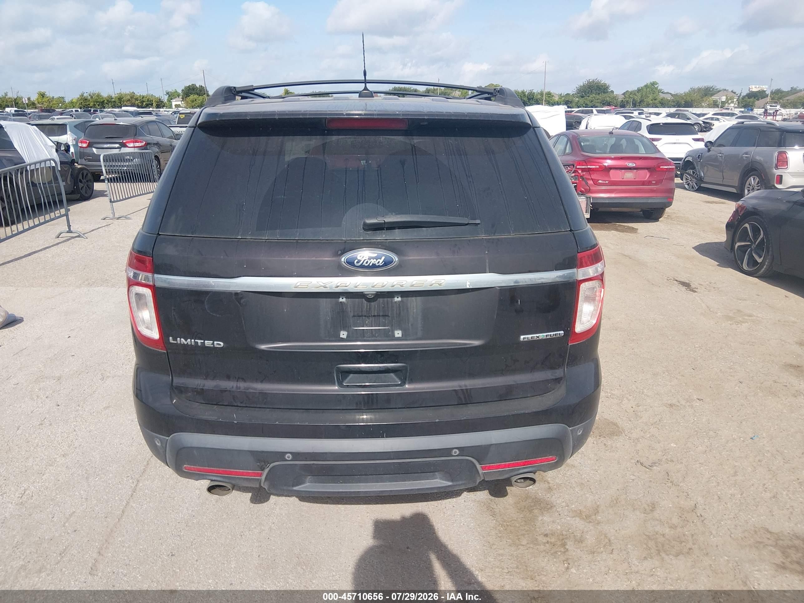 2013 Ford Explorer Limited Black vin: 1FM5K7F89DGA17328
