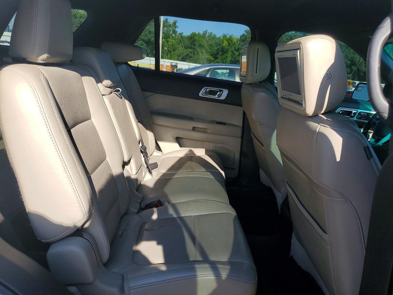 2013 Ford Explorer Limited White vin: 1FM5K7F89DGA62818