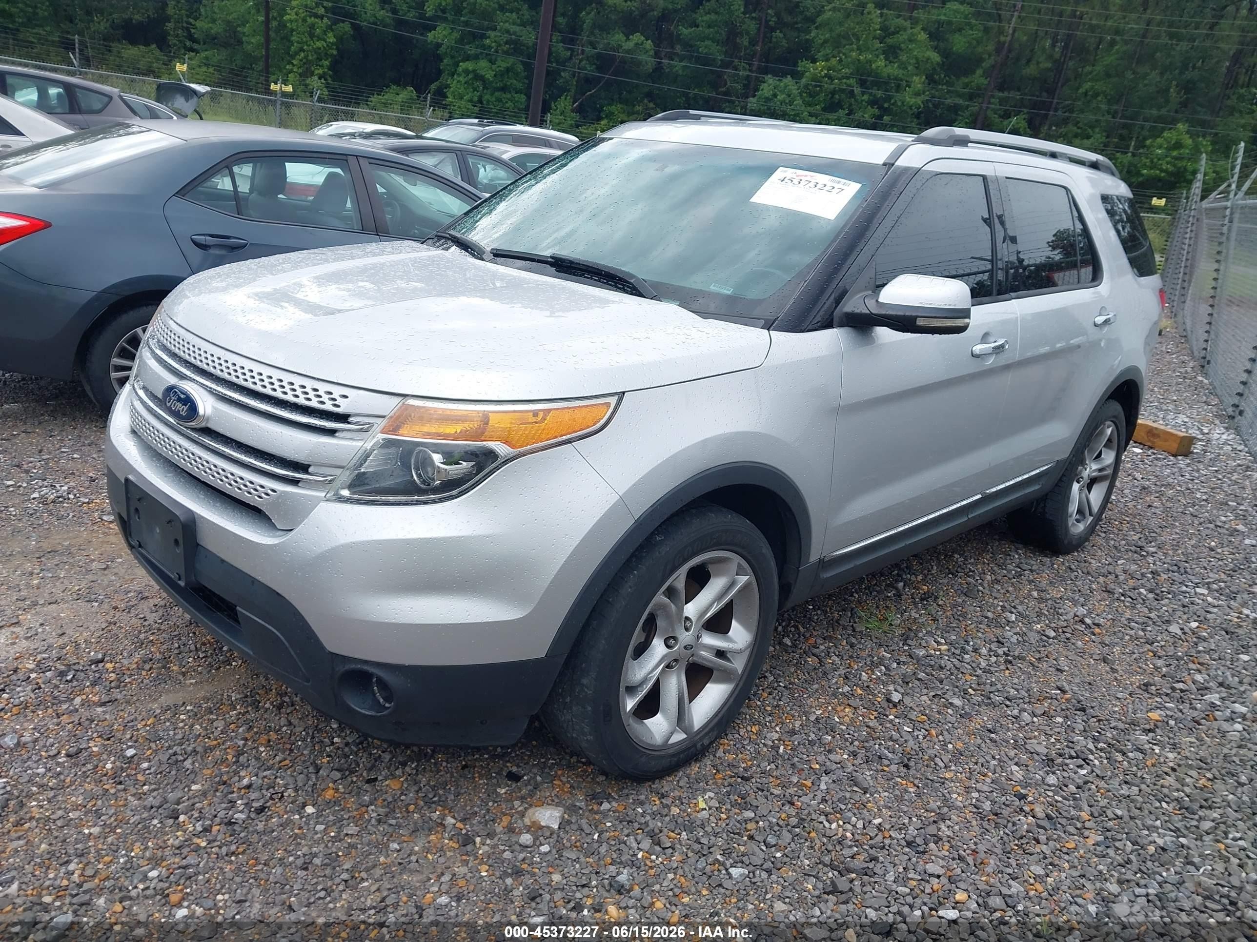 2013 Ford Explorer Limited Silver vin: 1FM5K7F89DGA94281