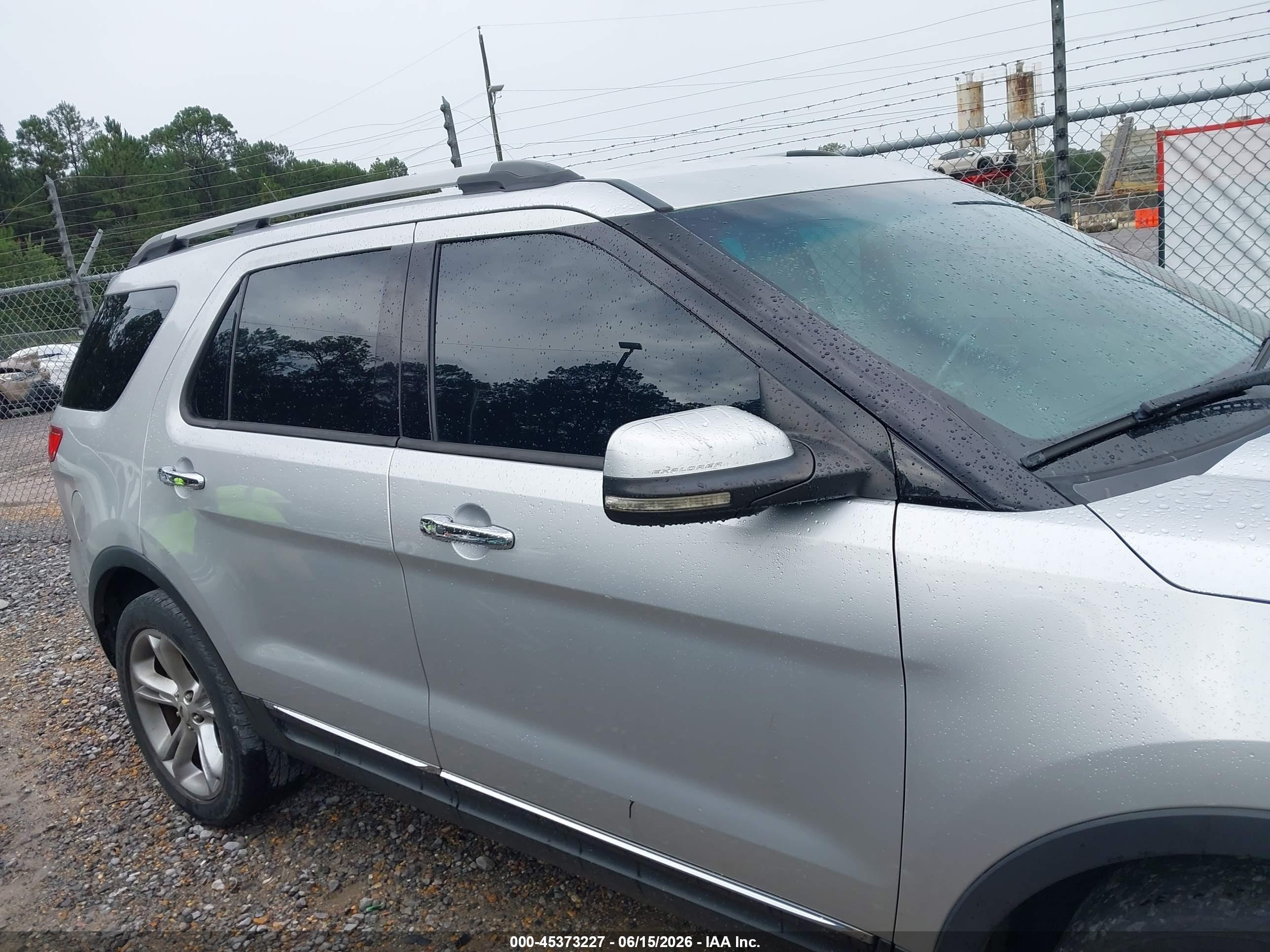2013 Ford Explorer Limited Silver vin: 1FM5K7F89DGA94281
