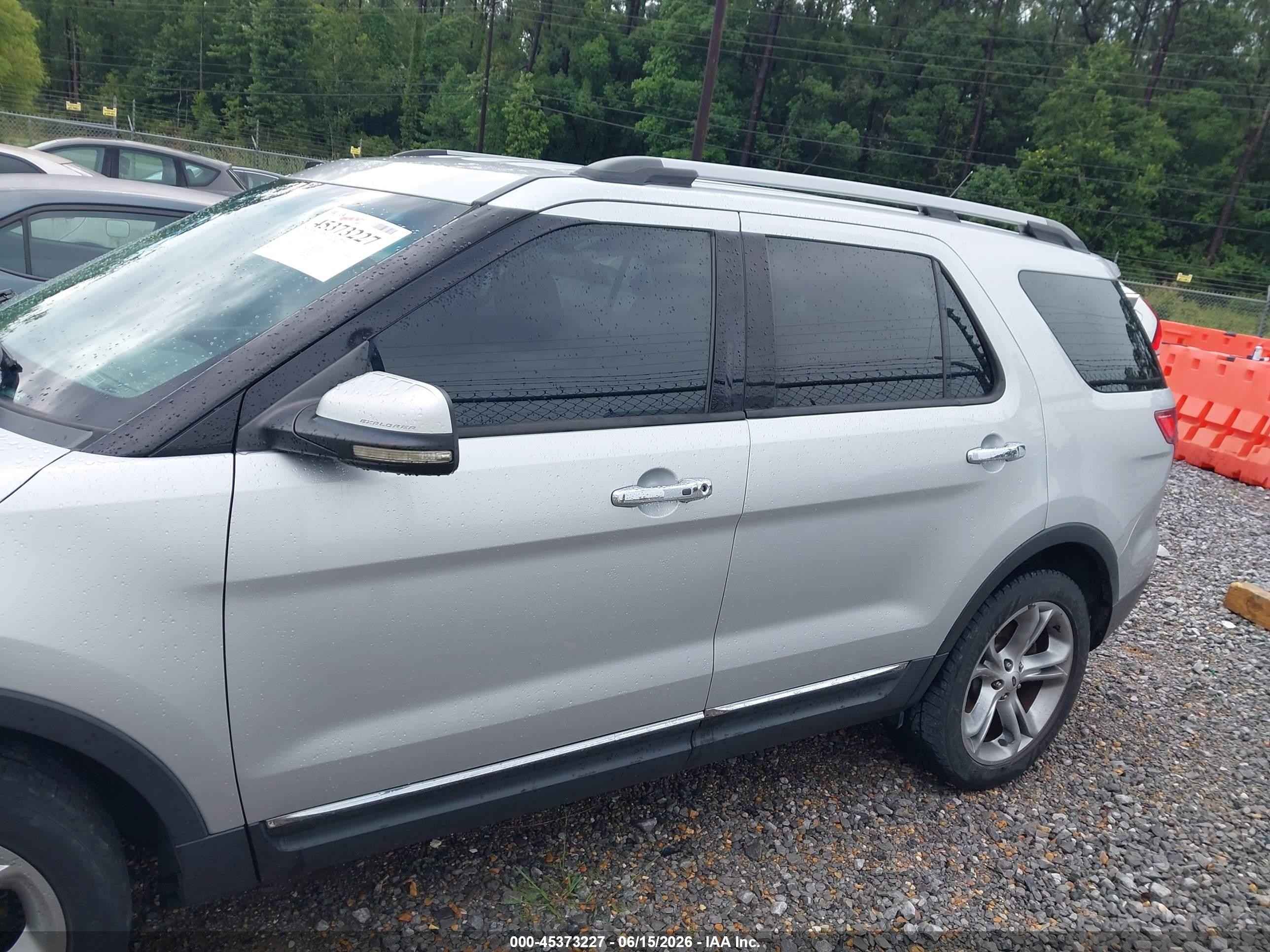 2013 Ford Explorer Limited Silver vin: 1FM5K7F89DGA94281