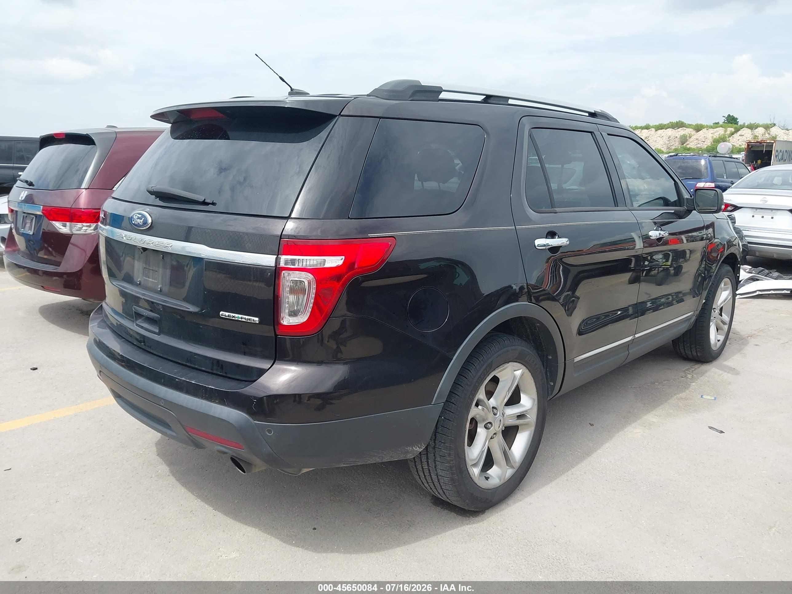 2013 Ford Explorer Limited Dark Brown vin: 1FM5K7F89DGB88855