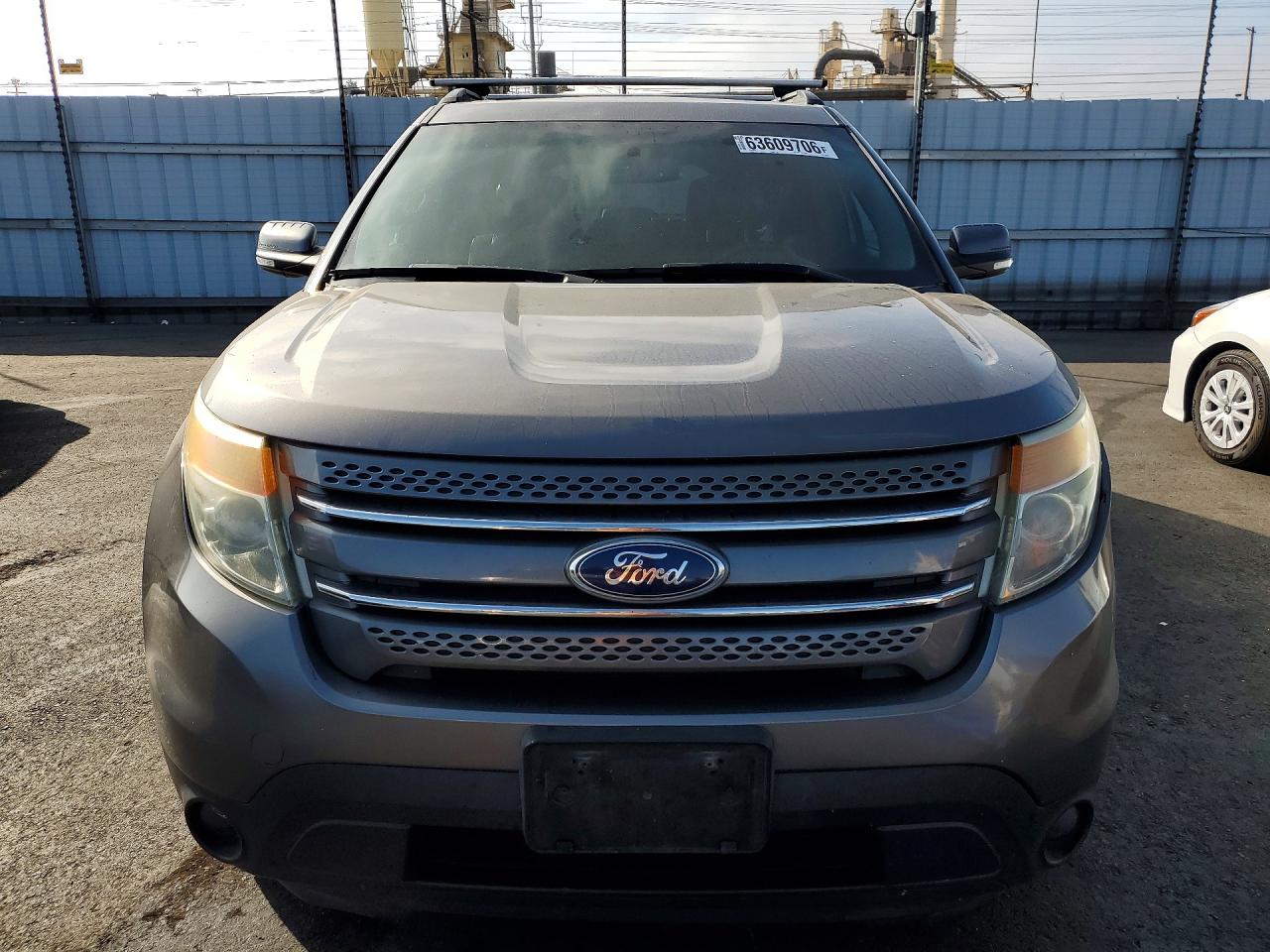 2013 Ford Explorer Limited Gray vin: 1FM5K7F89DGC70780