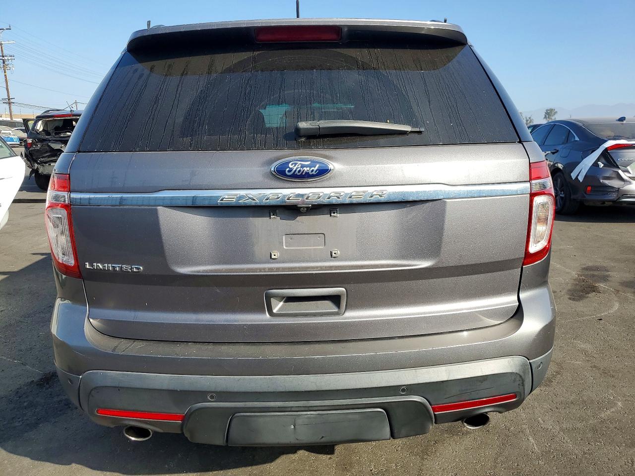 2013 Ford Explorer Limited Gray vin: 1FM5K7F89DGC70780