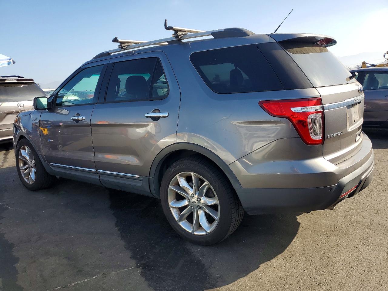 2013 Ford Explorer Limited Gray vin: 1FM5K7F89DGC70780