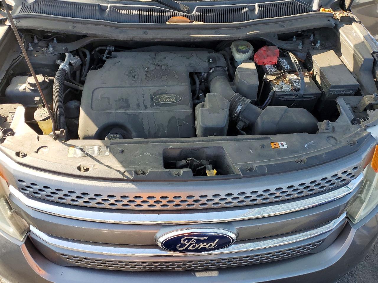 2013 Ford Explorer Limited Gray vin: 1FM5K7F89DGC70780