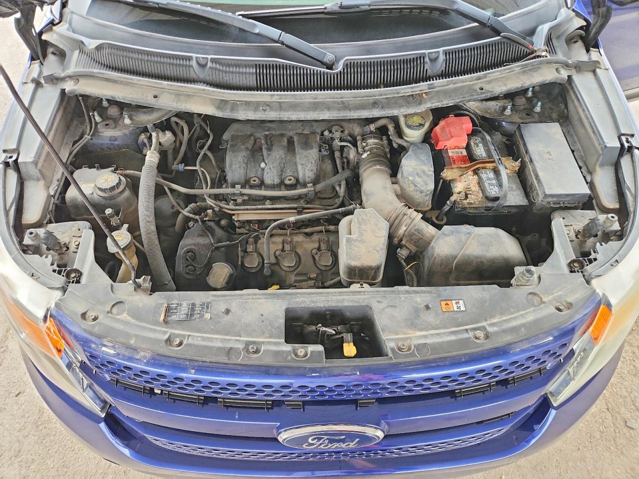 2014 Ford Explorer Limited Blue vin: 1FM5K7F89EGA23860