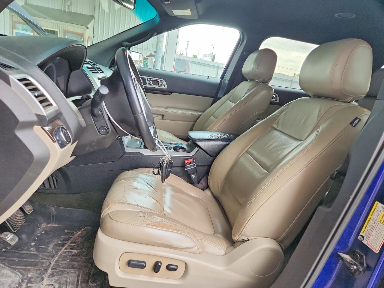 2014 Ford Explorer Limited Blue vin: 1FM5K7F89EGA23860
