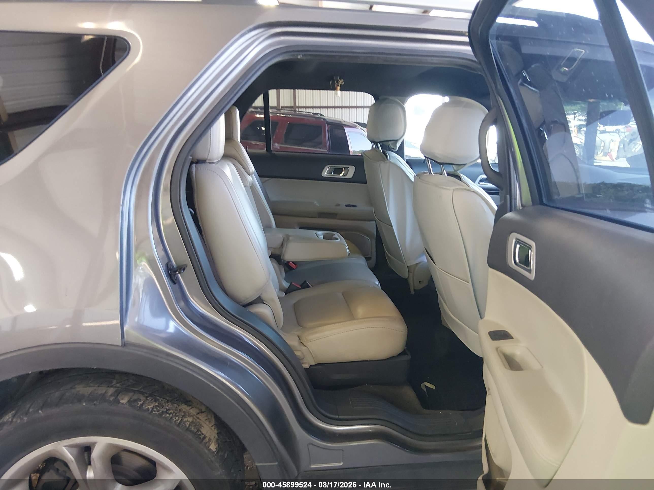 2014 Ford Explorer Limited Gray vin: 1FM5K7F89EGA23910