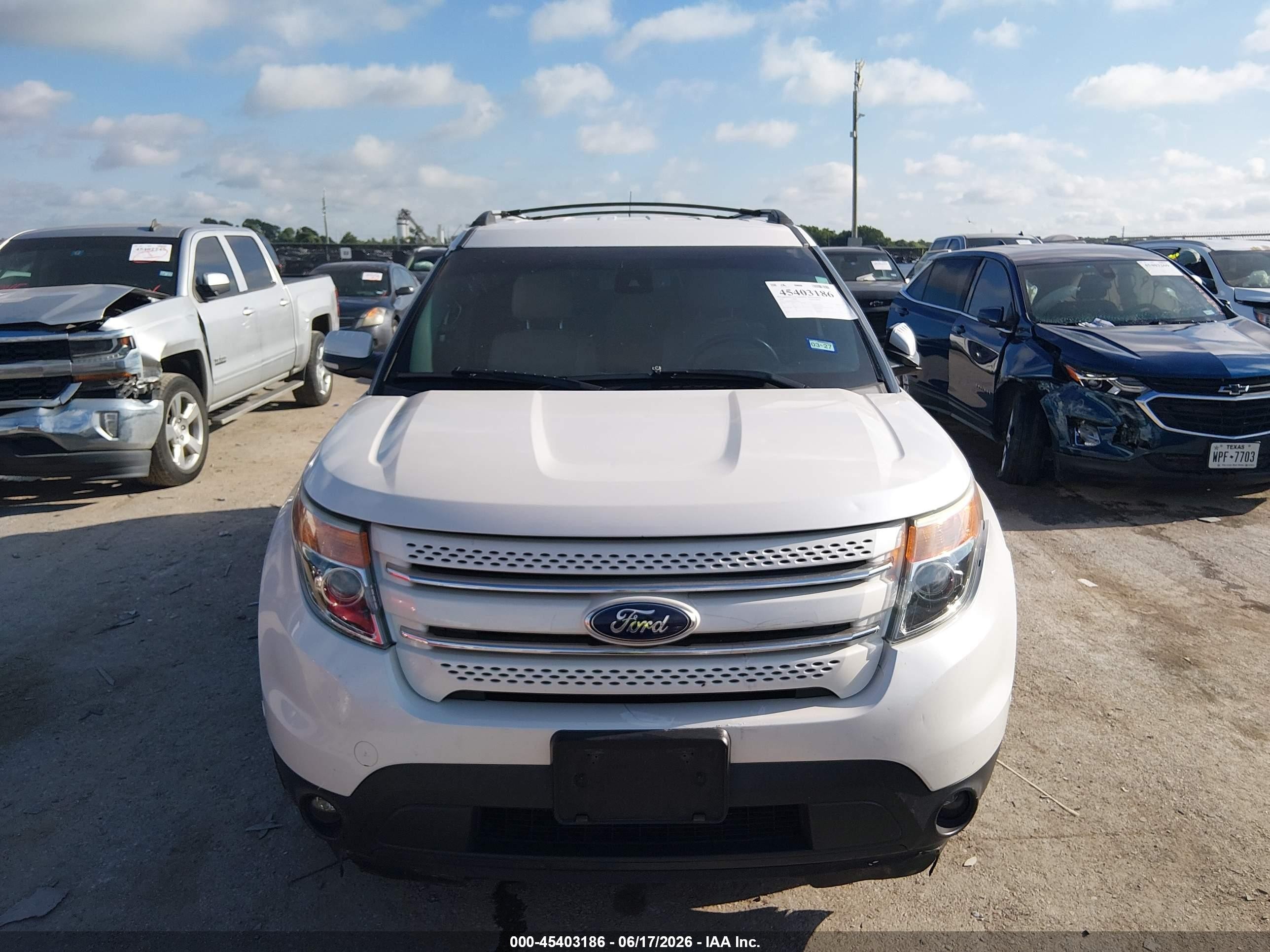 2014 Ford Explorer Limited White vin: 1FM5K7F89EGA59211
