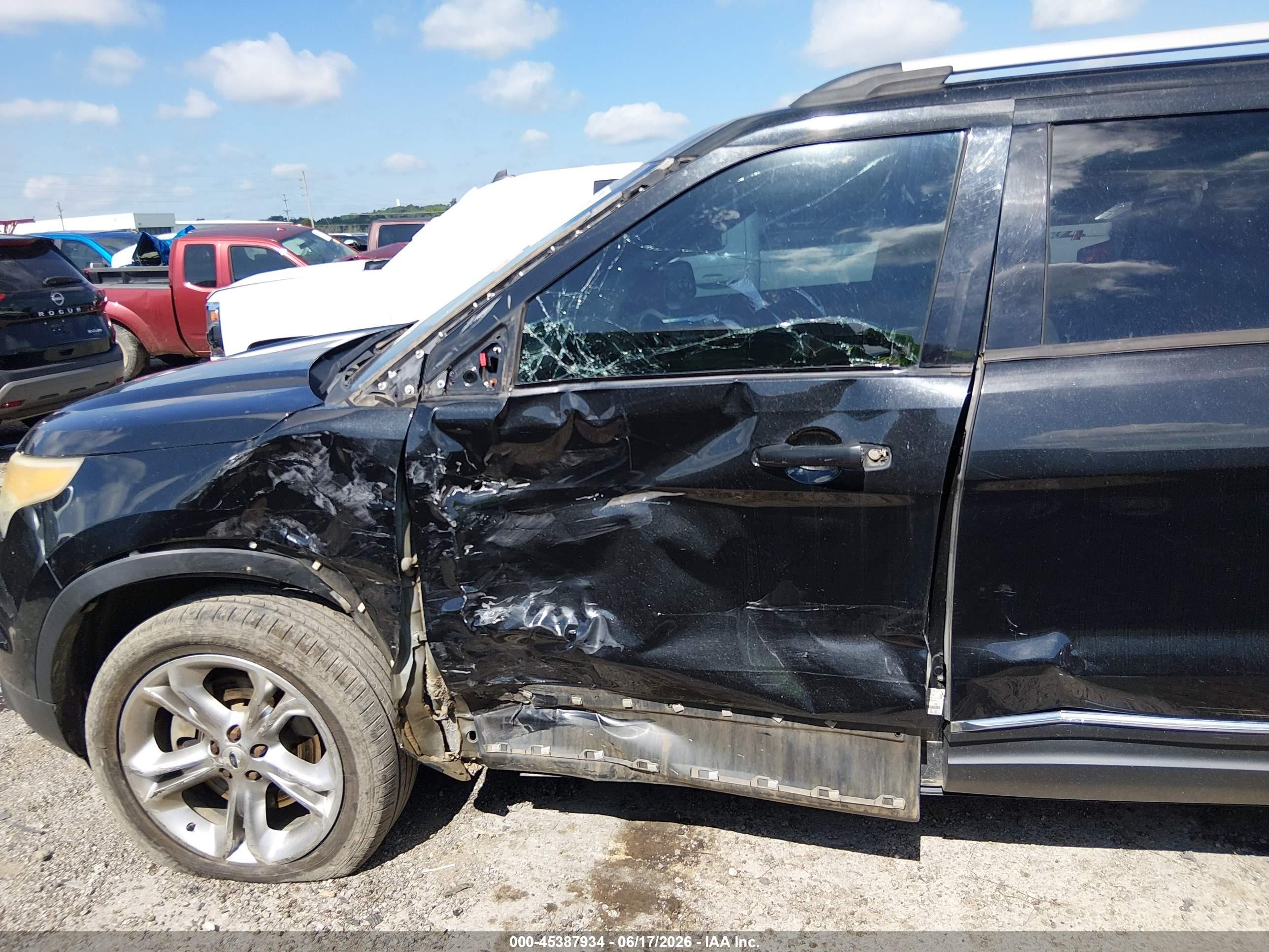 2014 Ford Explorer Limited Black vin: 1FM5K7F89EGA64618