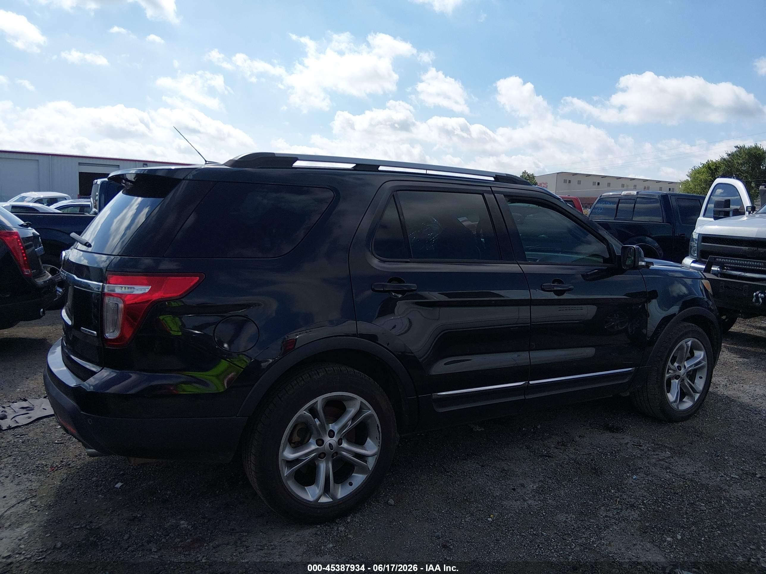 2014 Ford Explorer Limited Black vin: 1FM5K7F89EGA64618