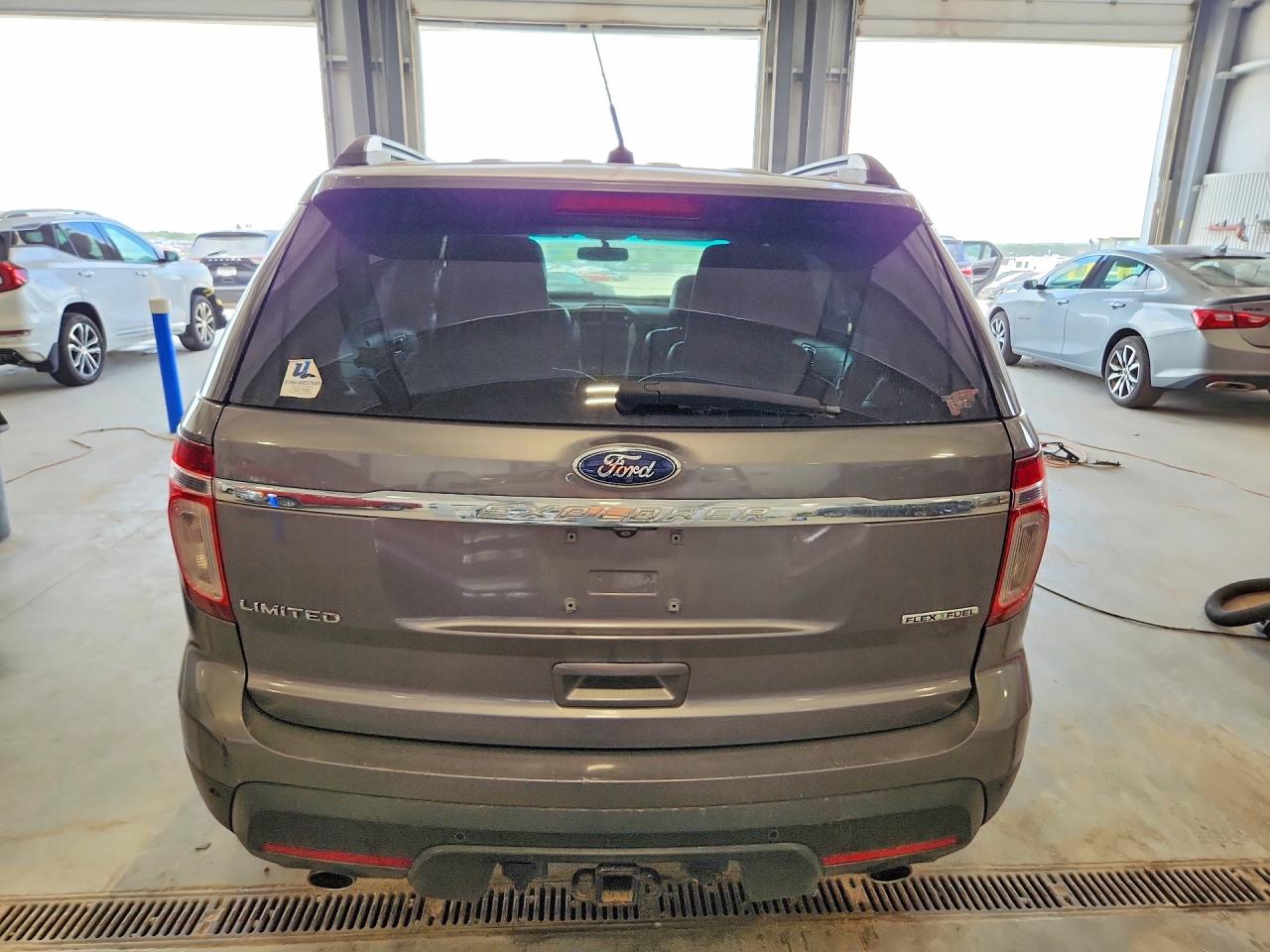2014 Ford Explorer Limited Gray vin: 1FM5K7F89EGA72945